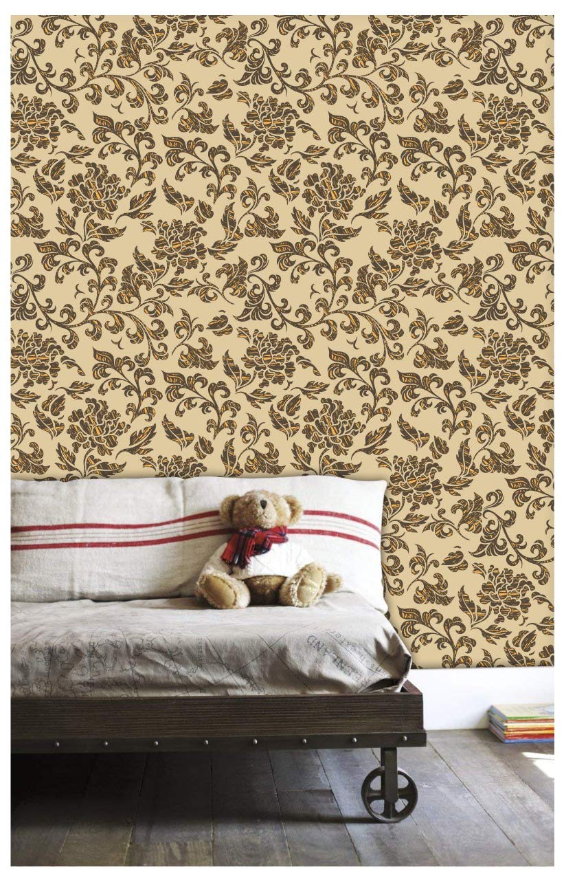 Paper Plane Design Wallpaper Self Adhesive Sticker Theme Floral Printed Multicolour- 30 sq. ft, 16 X 90 inch X 3 Rolls (B07MK7DS9J) Amazon Price History, Amazon Price Tracker