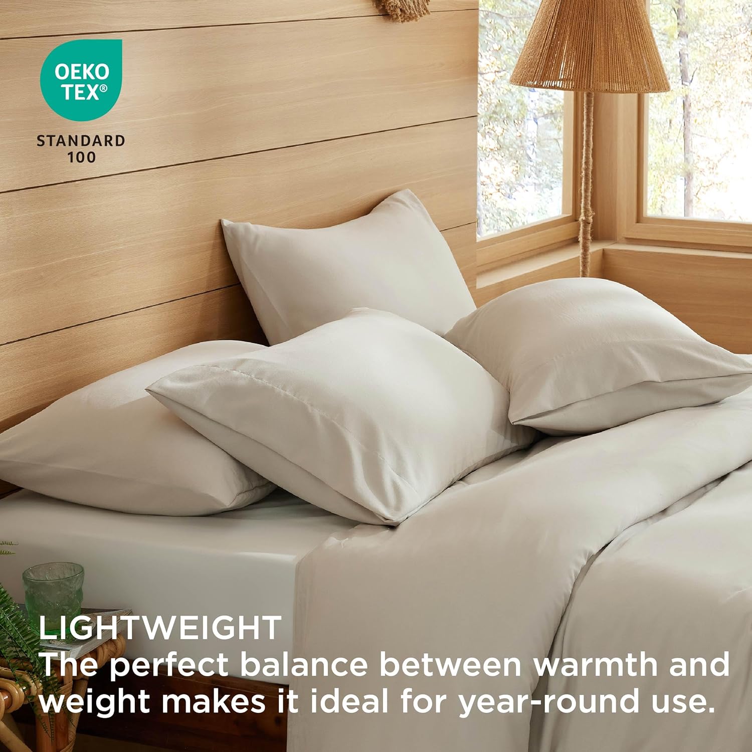 Bedsure King Pillow Cases Set of 4 - Linen Pillowcase 4 Pack,Super Soft and Cozy Prewashed Pillowcases,Hotel Quality,Pillow Case Covers with Envelop Closure,20x36 Inches