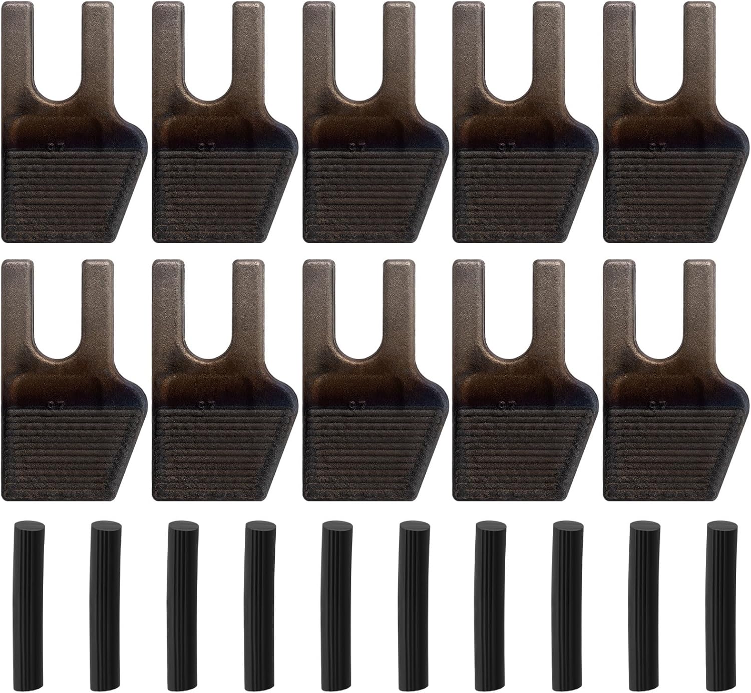 Otoolling10 Pcs Auger Tooth- Gage Hard Face 35 Size