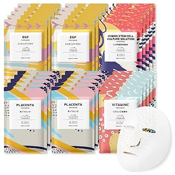 KISO フェイスパック 155枚 試してみた】KISO フェイスマスク 【しっかり実感30枚セット】の