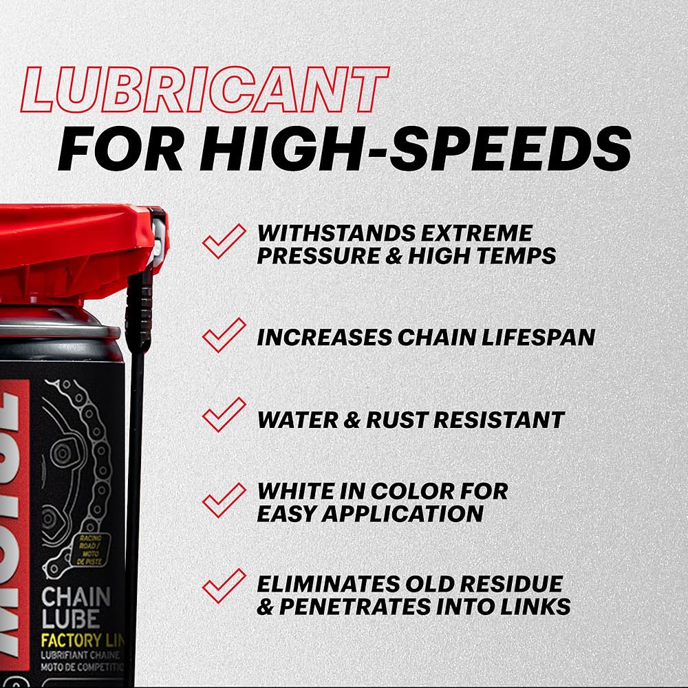 Amazon.com: Motul M/C Care Factory Line Chain Lube, 9.3oz