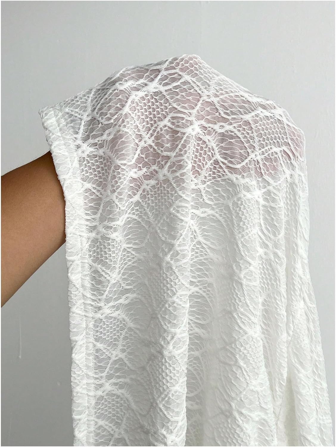 Women's Western Boho Lace Maxi Skirt Low Rise High Slit Flowy Country Cowgirl Skirts Trendy Outfits - Image 4