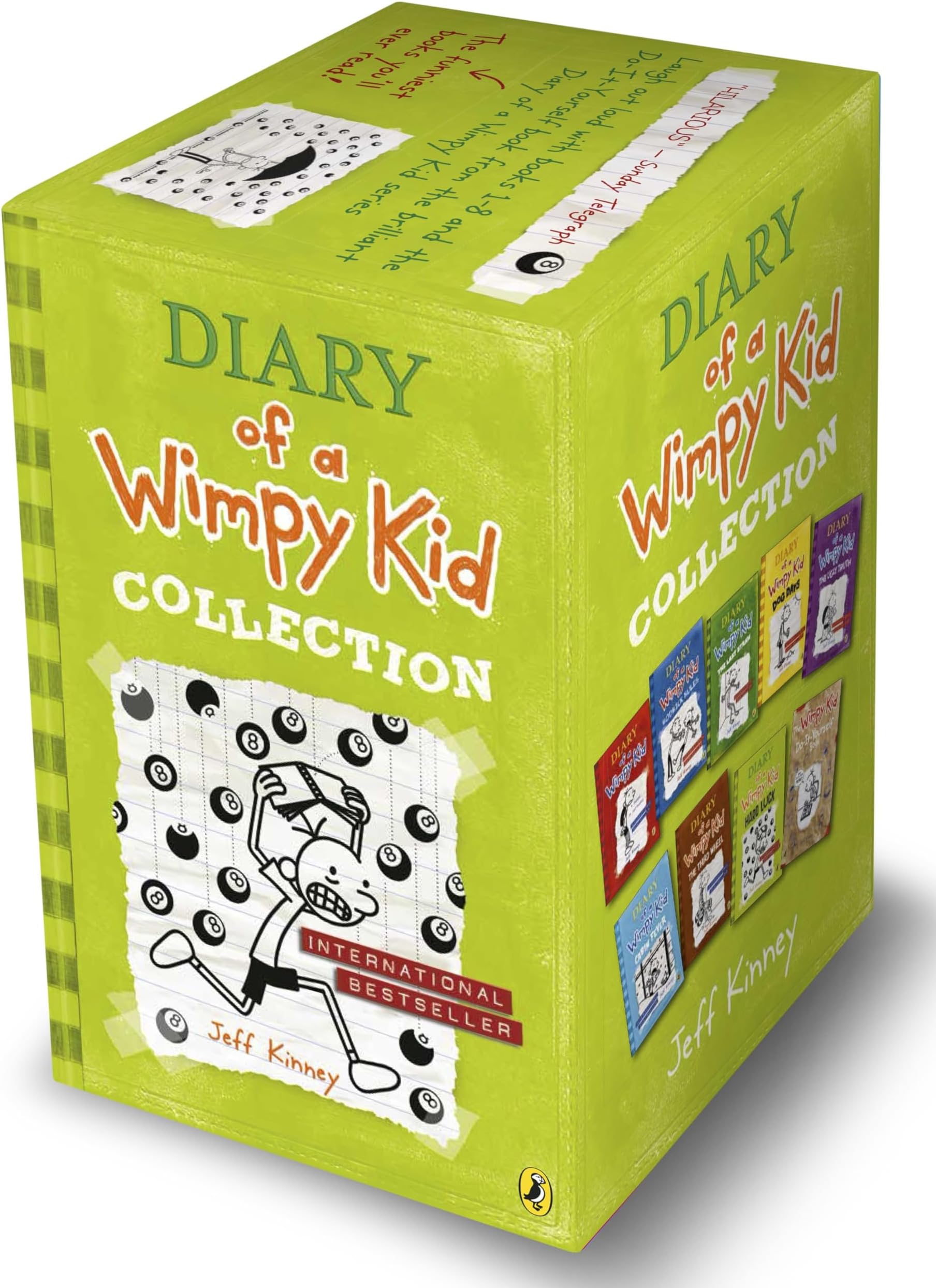 Diary of a Wimpy Kid Box Set Collection (10 Books) (Diary of a Wimpy Kid) Paperback – January 1, 2016