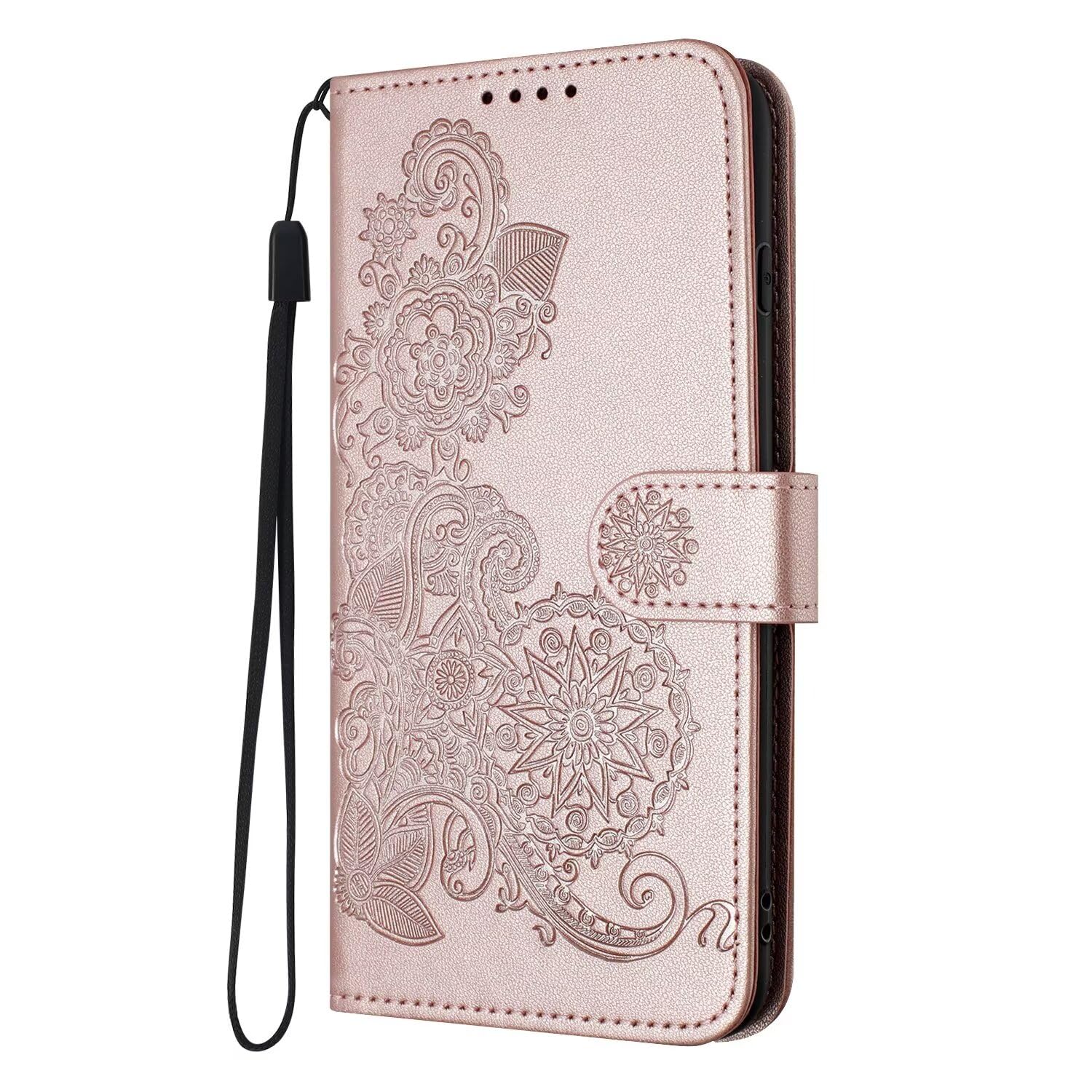 Amazon.co.jp: HAOFUGUI 花柄 レザー ケース対応 Huawei P20 Lite
