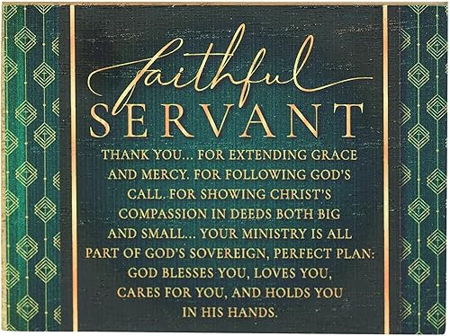 Miniatura 2 de Dicksons Faithful Servant - Letrero de madera de fibropanel de densidad media (4 x 3), color verde envejecido