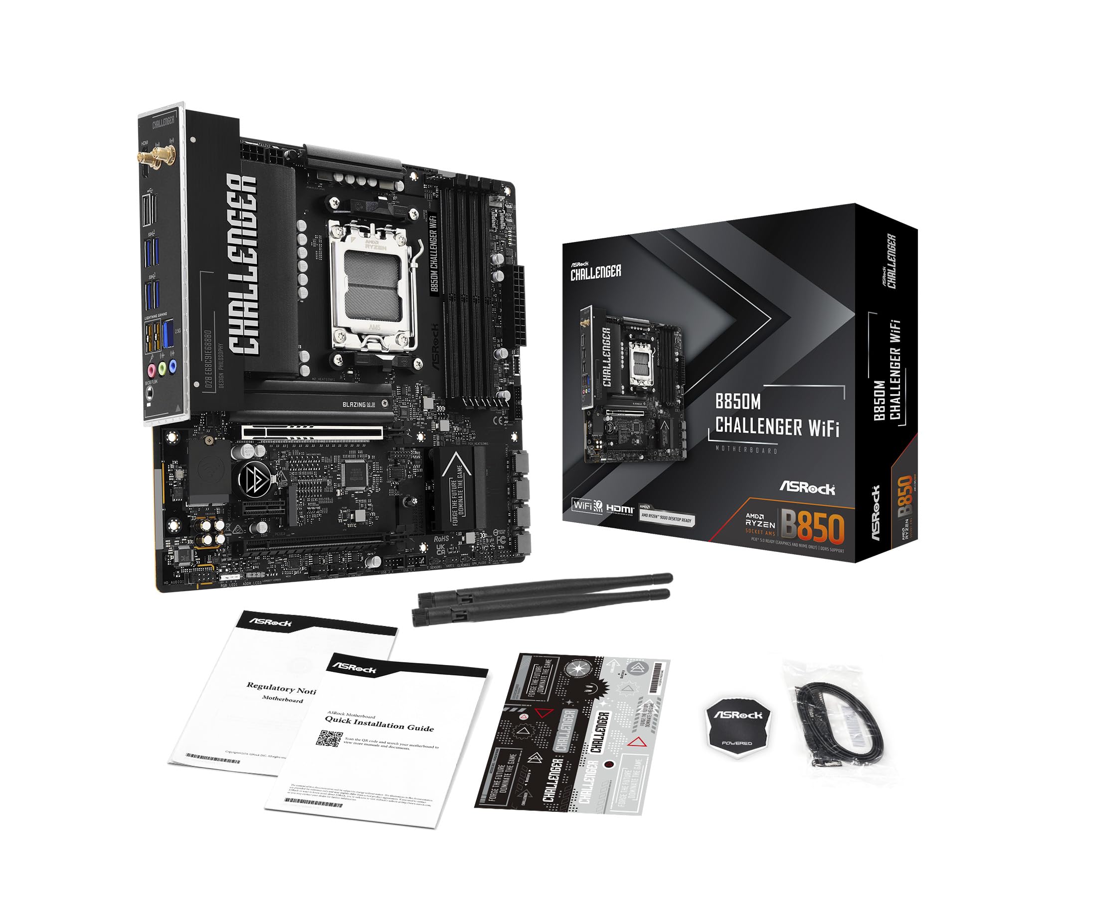 Amazon | ASRock B850M Challenger WiFiソケット AM5 Micro-ATX