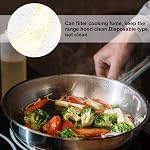 Angoily 10Pcs 21cm Round Range Hood Filter Replacement Stainless Steel Bowl Shape Grease Mesh for Cooker Restaurant Kitchen Extractor Fan Oil Catcher, Air Vent Filter Accessories
