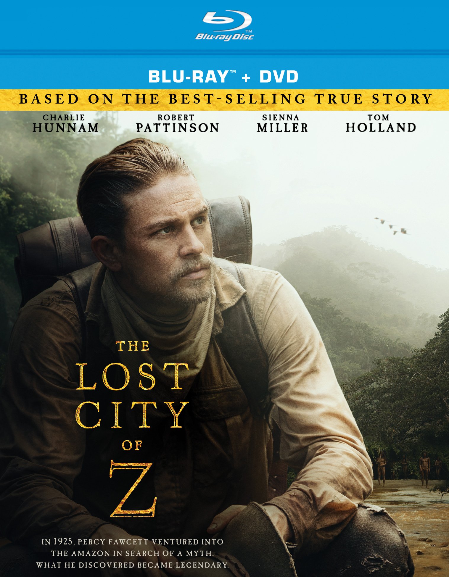 Lost City Of Z Blu-Ray de 2 discos edicion original importada para reproductor de cine