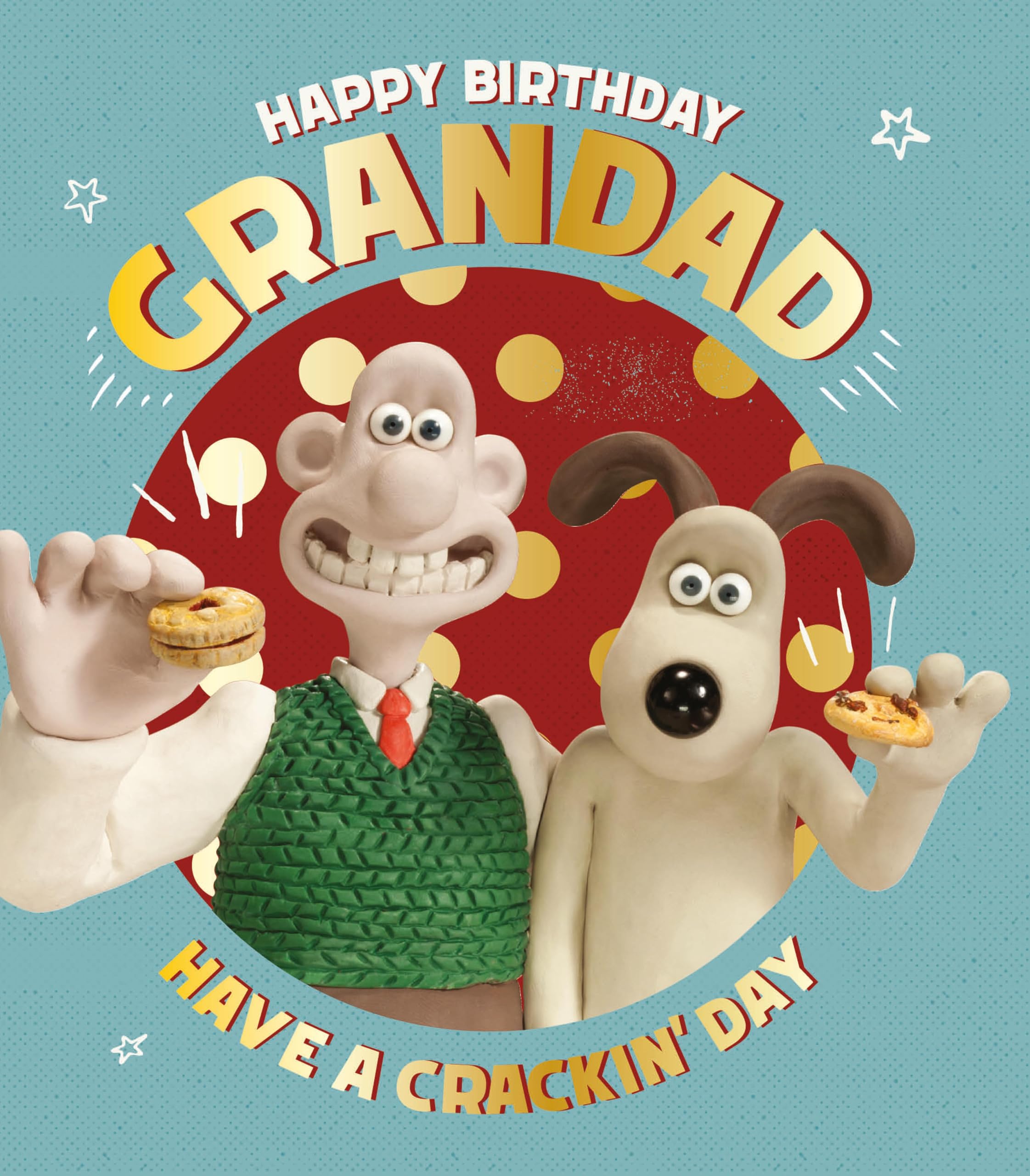 Danilo Promotions Ltd Wallace & Gromit Birthday Card for Grandad