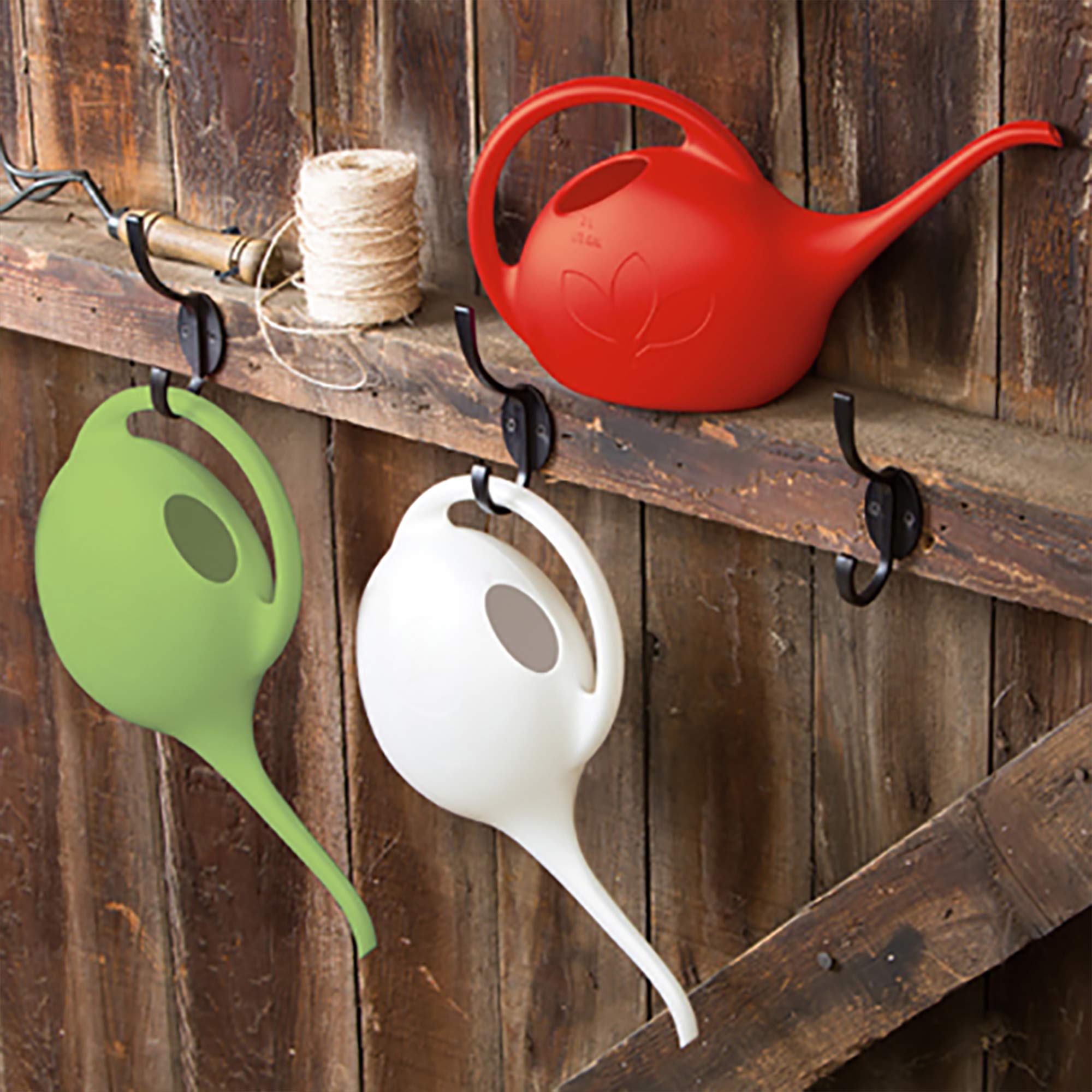 Novelty novità 30601 annaffiatoio in plastica, 1/2 Litri, Verde