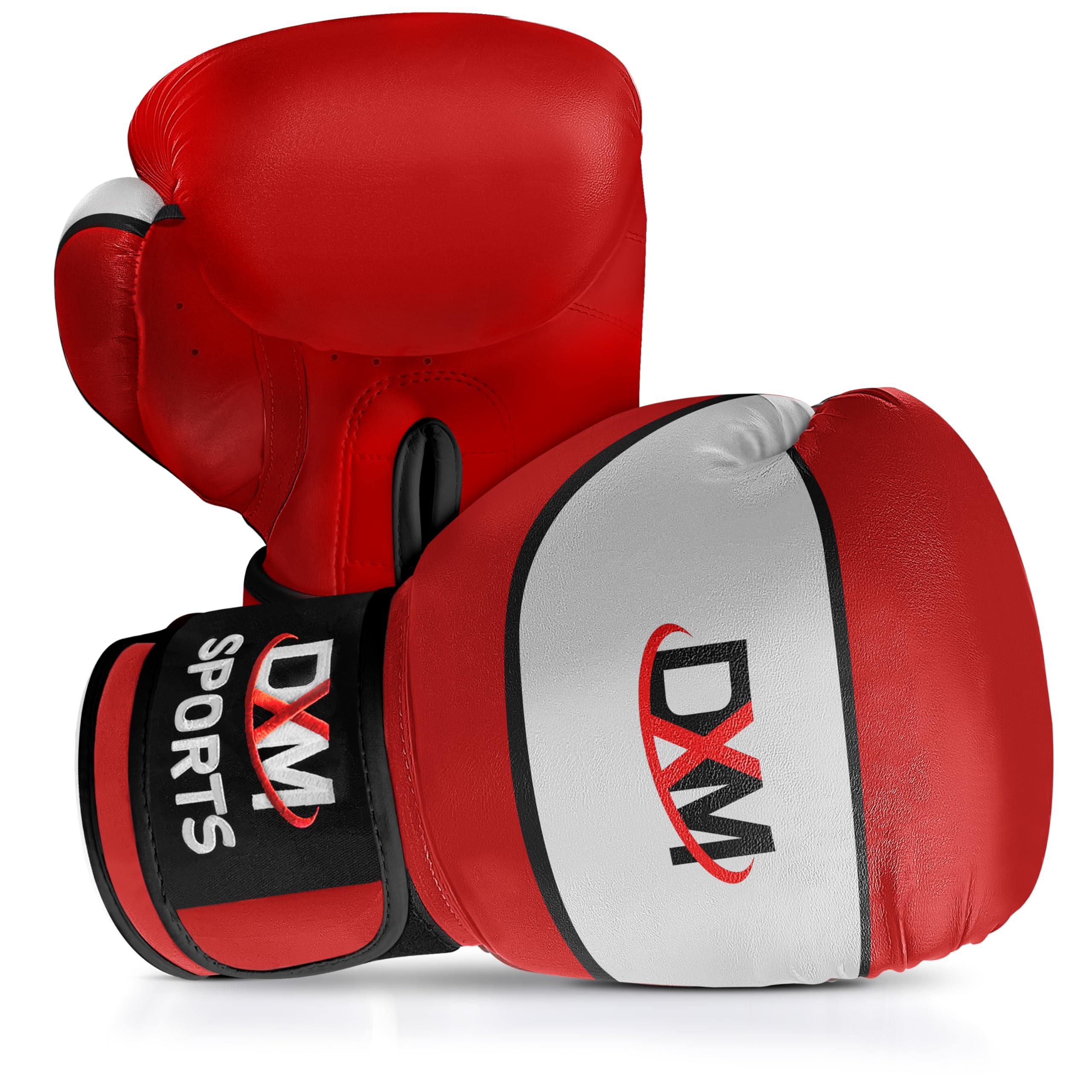 DXM SPORTS Dziecięce rękawice bokserskie, młodzieżowe rękawice bokserskie do bezpiecznego sparingu i treningu, rękawice dla początkujących, do kickboxingu i muay thai, idealne rękawiczki dla dzieci i