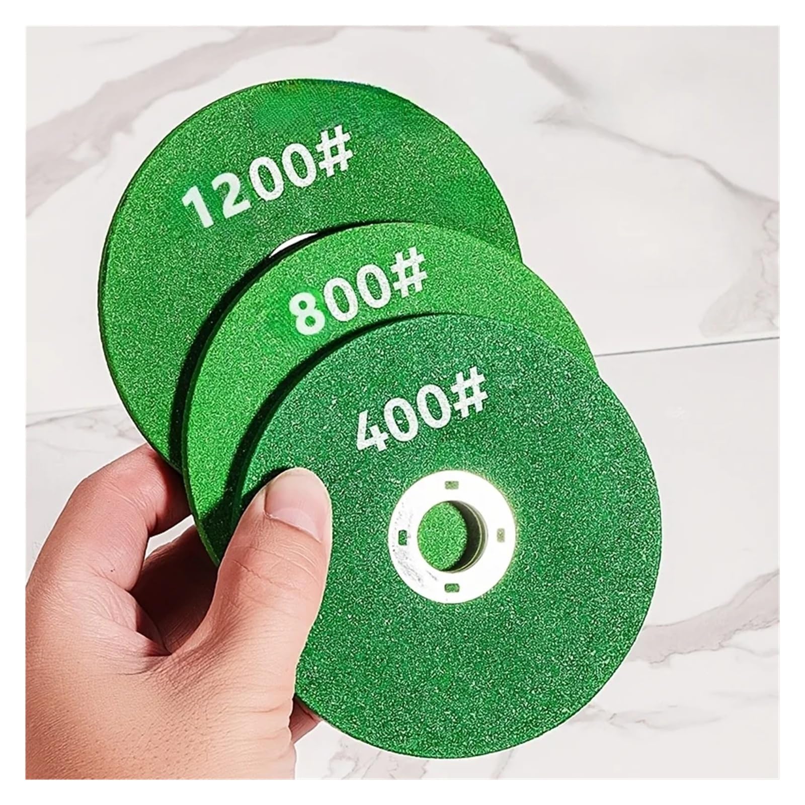 Tarcze szlifierskie, Tarcza polerska 100 mm do cięcia i szlifowania 3 szt(400-100X16MM)
