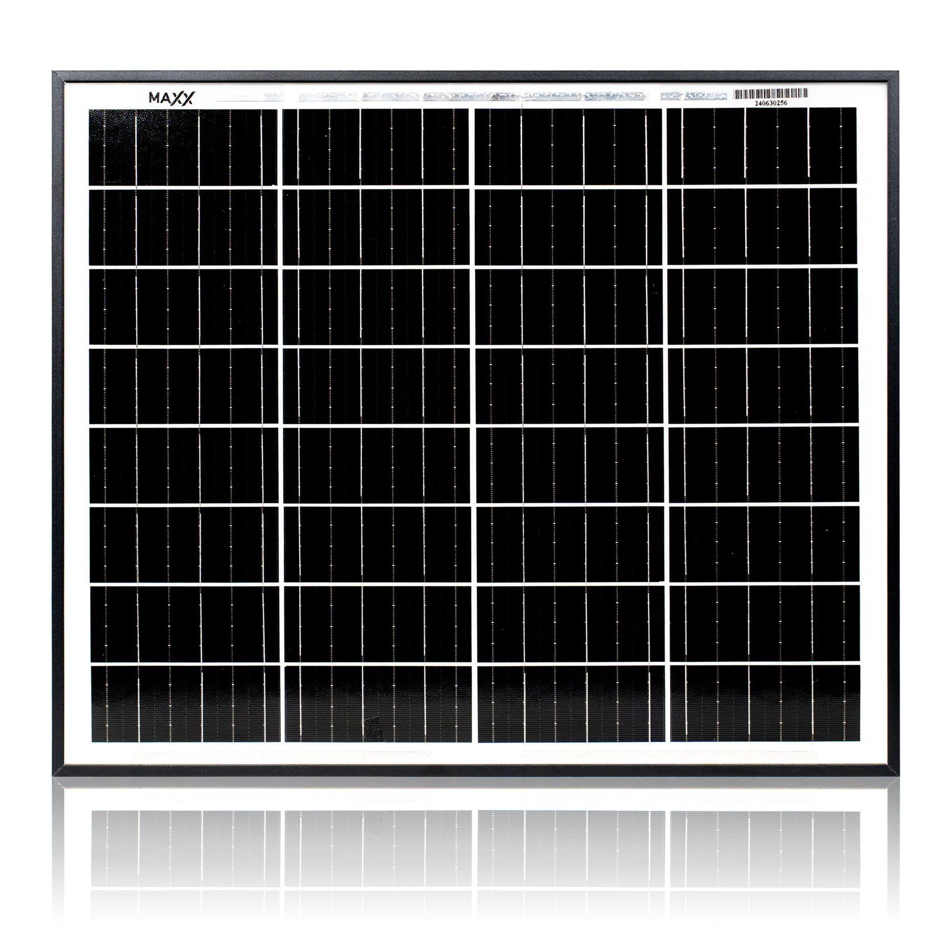 Panel Fotowoltaiczny 30W MAXX Moduł Słoneczny z Czarną Ramą