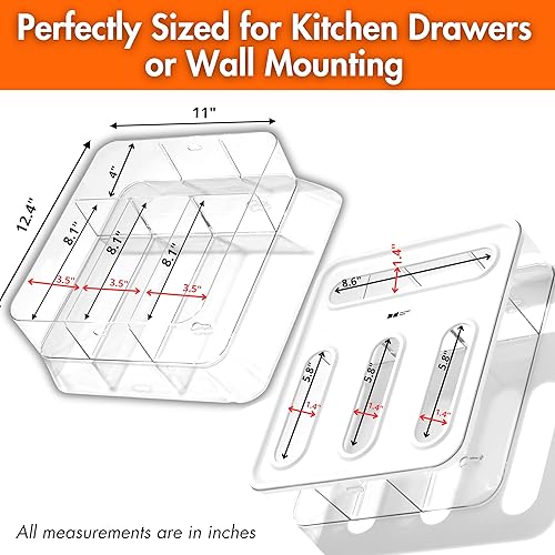 Miniatura 6 de Organizador de bolsas Ziplock  Organizador de bolsas con cierre de cremallera  Organizador de bolsas de almacenamiento  Organizador de