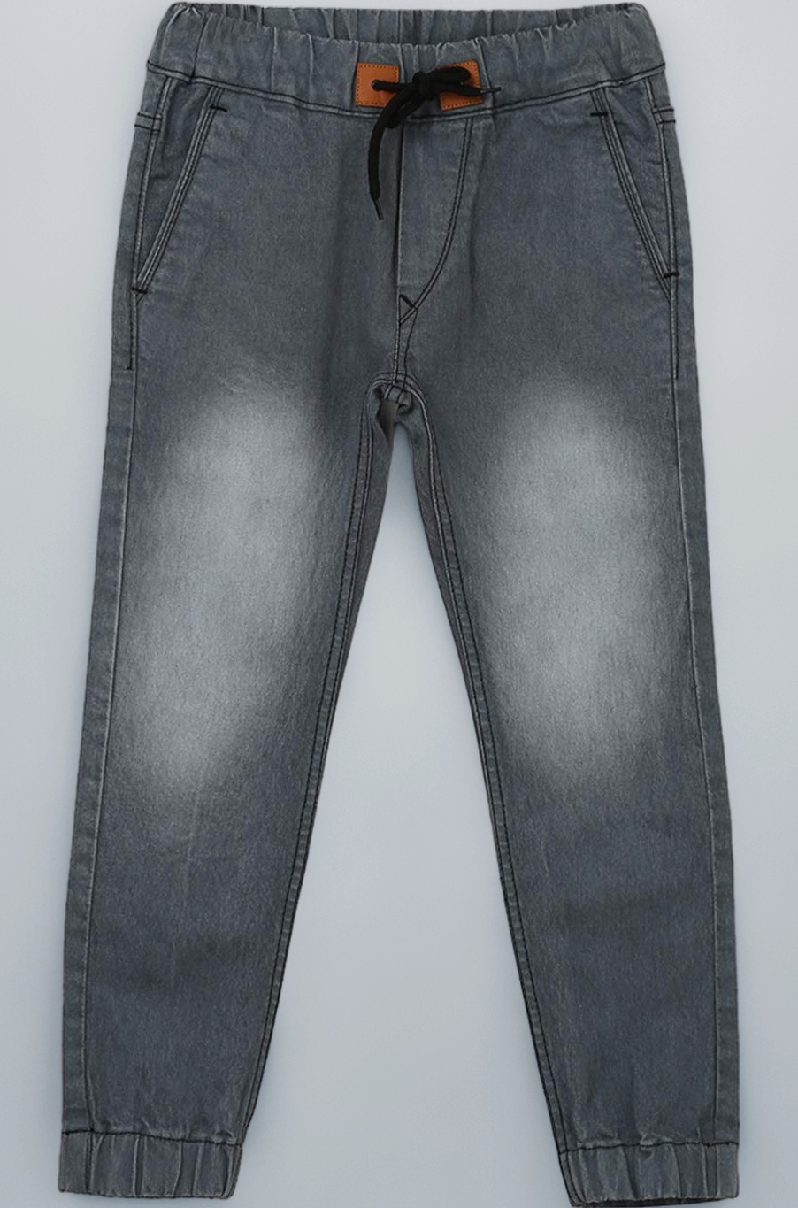 Boy's Slim Fit Mid Rise Stretchable Jogger Jeans