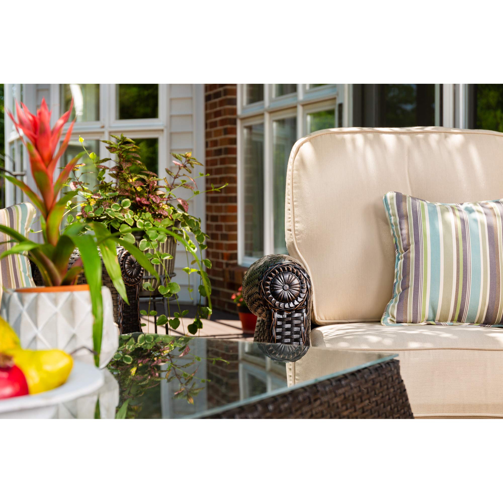 LaZBoy Outdoor Breckenridge 6 Piece Resin Wicker Patio Furniture