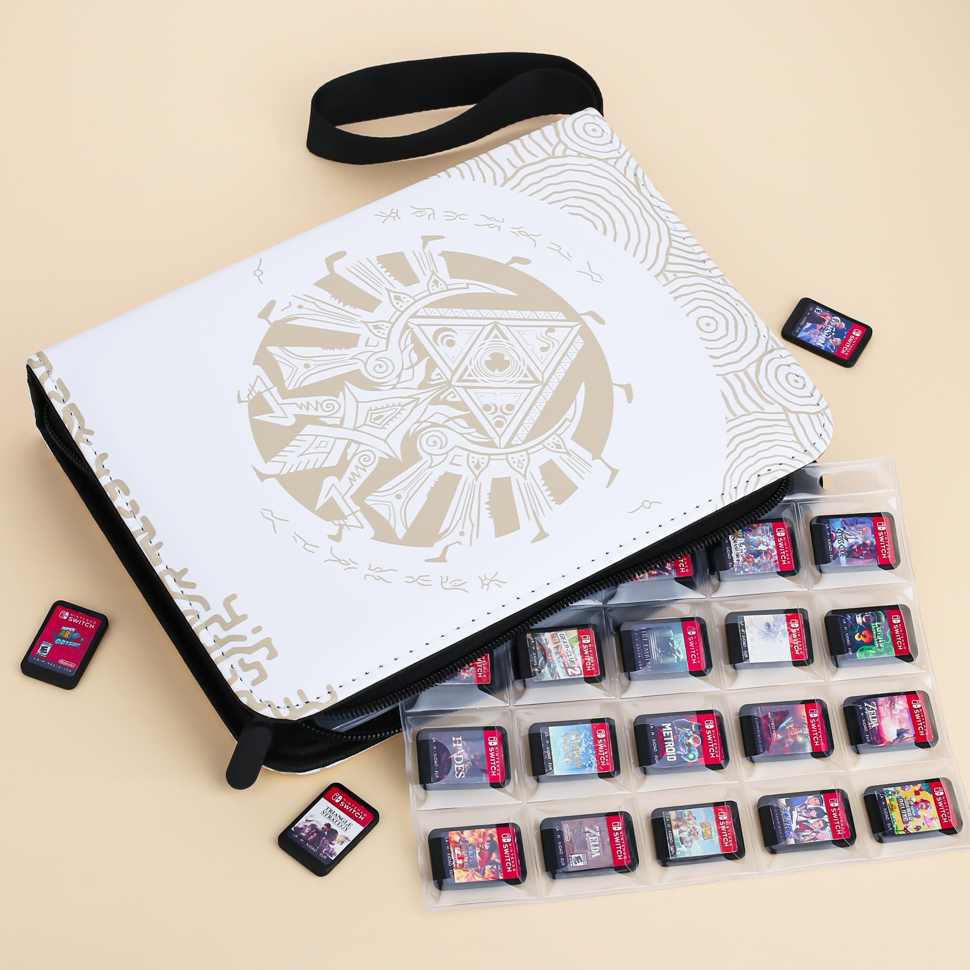 zelda card binder 2-Pocket Mini Cards Binder for Pokemon Cards Fit 80 Pcs Cards main image 0
