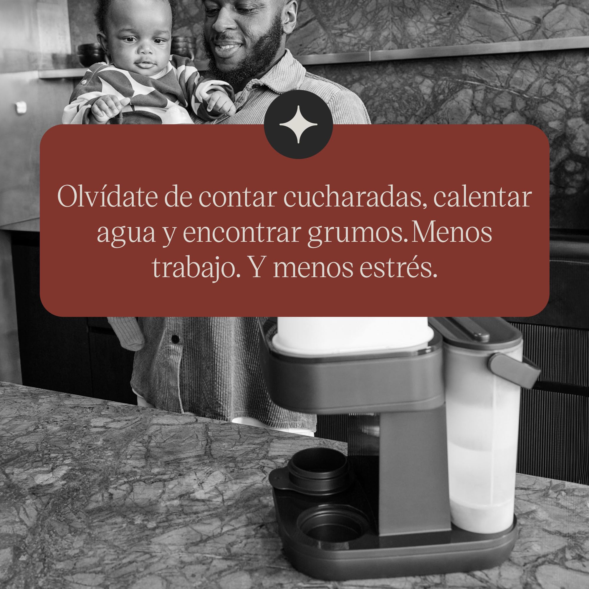 Tommee Tippee Preparador de Biberones Perfect Prep Pro con dispensador de leche en polvo, filtro de agua antibacteriano y asistencia personalizada en la app
