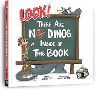 Look There Are No Dinos Inside Of This Book cover