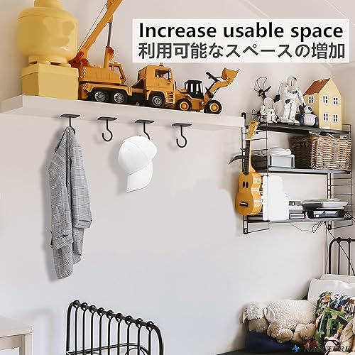 Miniatura 5 de NACETURE Ganchos de techo resistentes, paquete de 2, ganchos para plantas para colgar en el techo, gancho para cesta colgante, luz, comederos de