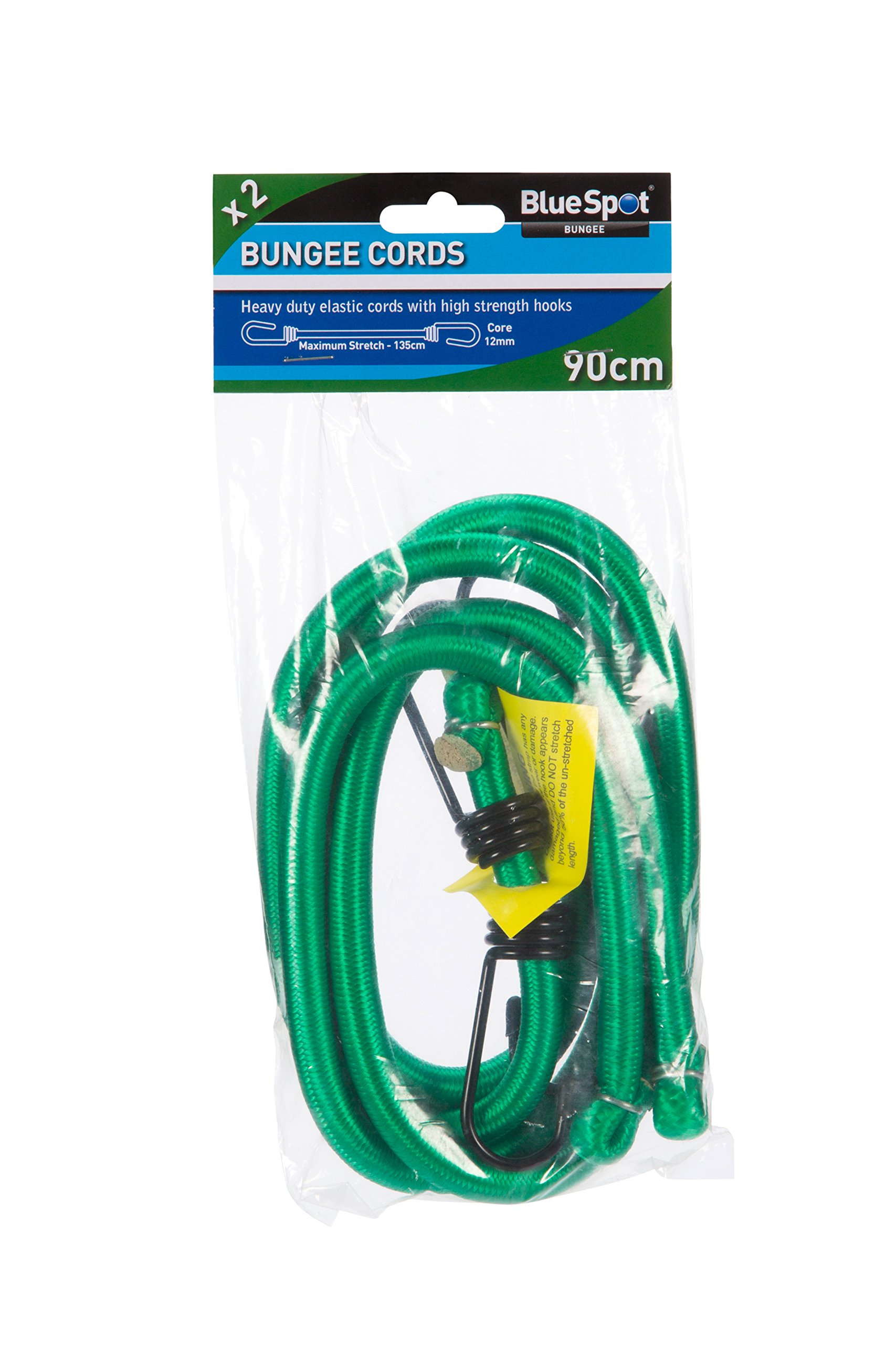 Blue Spot Tools 2 Piece 90cm Bungee Cord Set