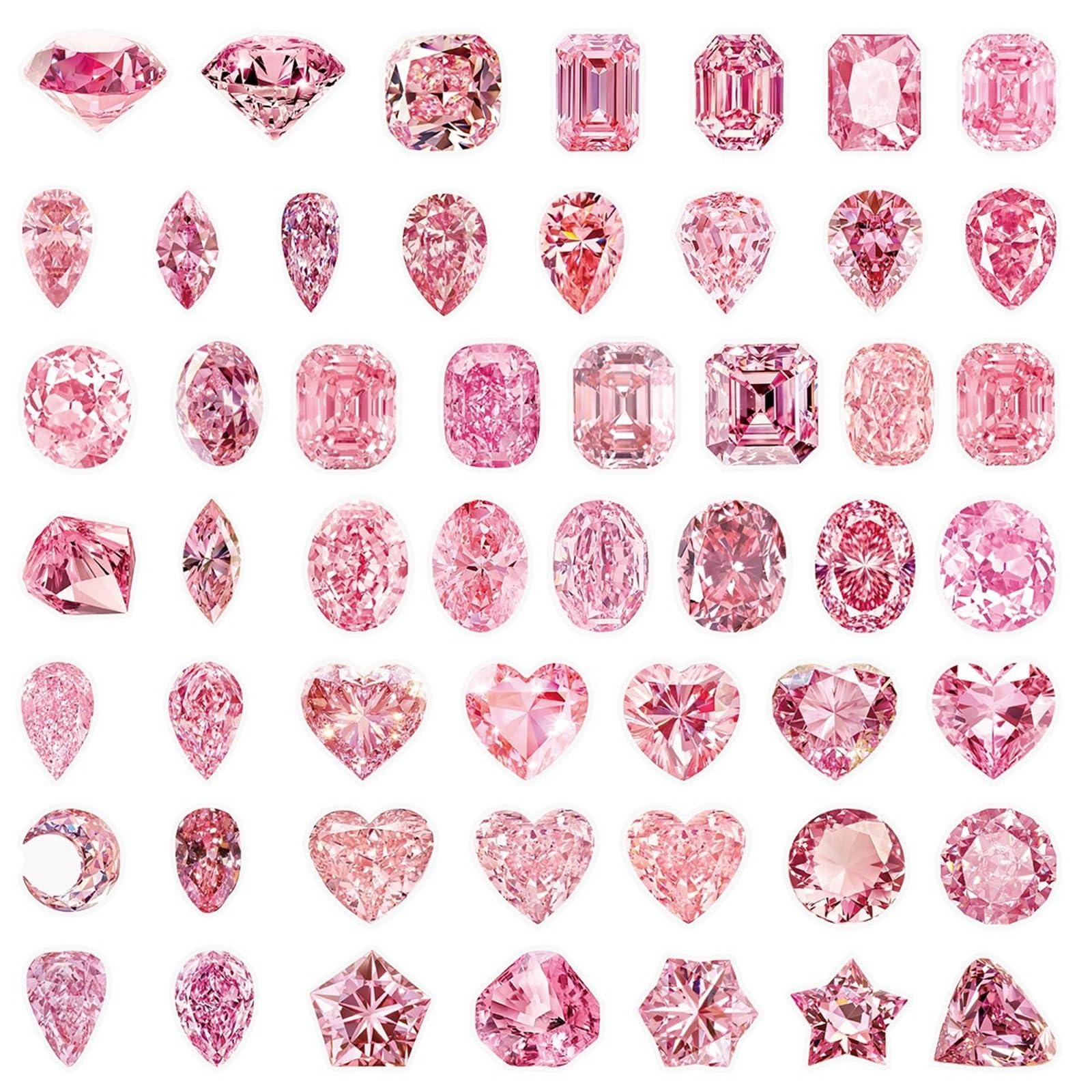 FGLFPXI 50-Pack Stickers for Phone Luggage Guitar Helmet Notebooks Stationery Decoration