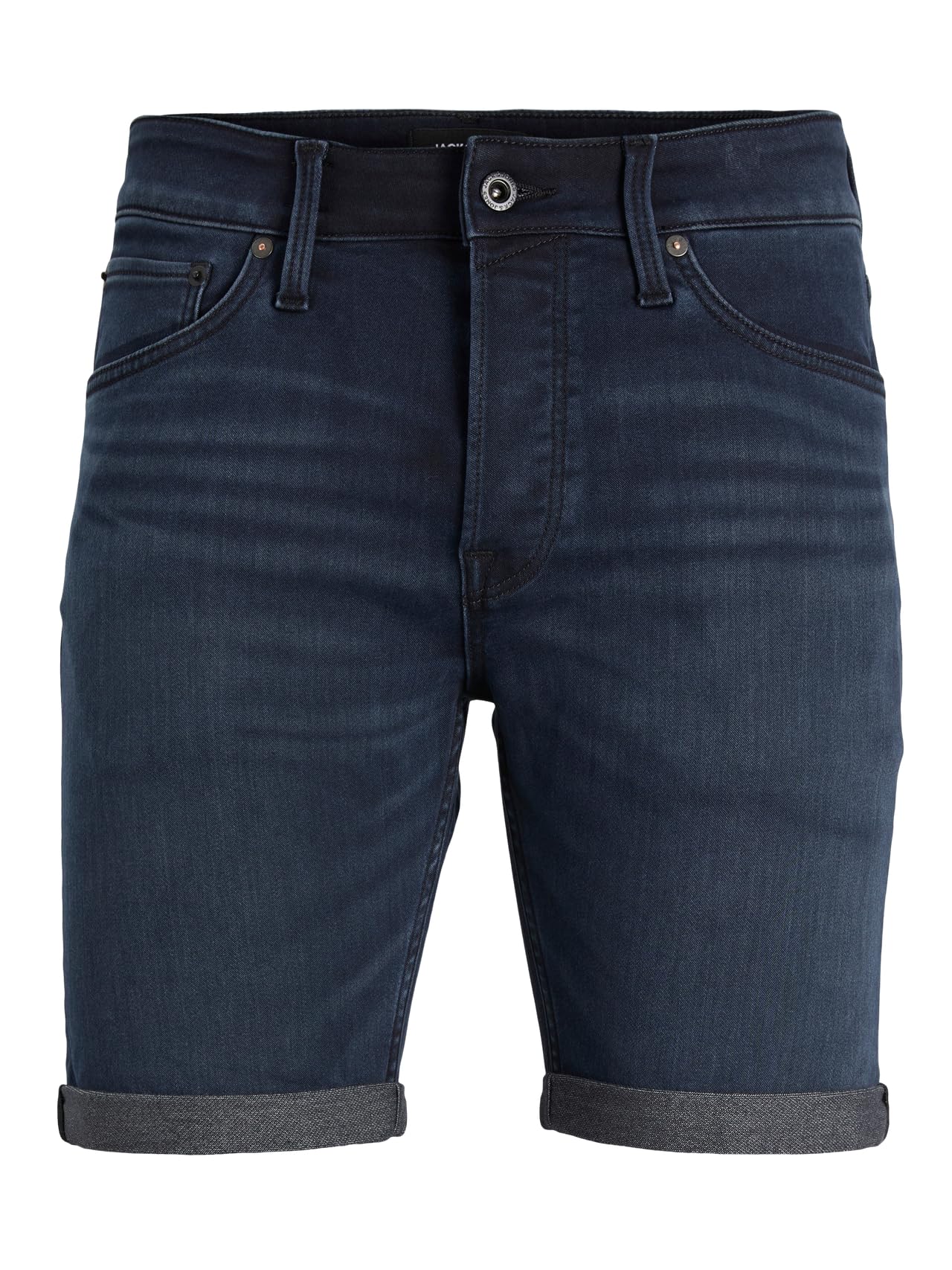 JACK & JONES Male Regular Fit Shorts Regular Fit Shorts, Blue Denim, L
