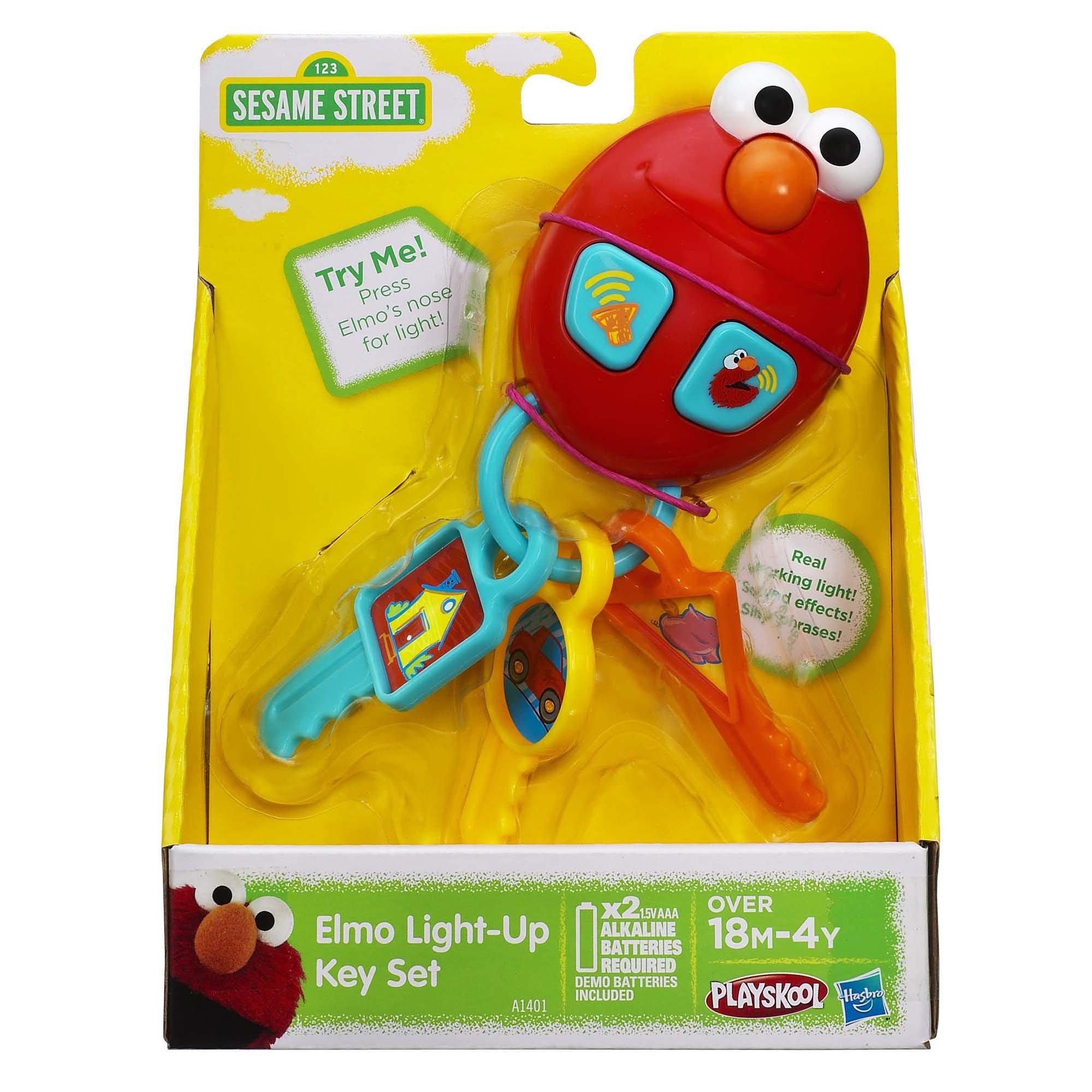 Playskool Sesame Street Elmo Light-up Key Set : Amazon.sg: Toys
