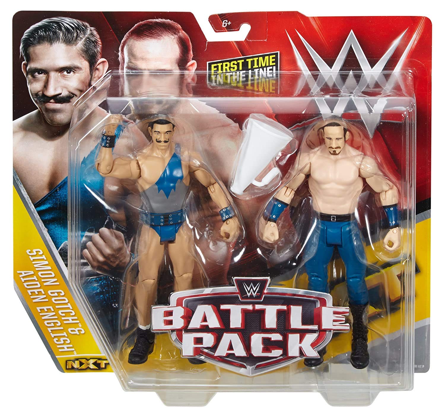 Amazon.com: WWE Aiden English and Simon Gotch Figure (2 Pack