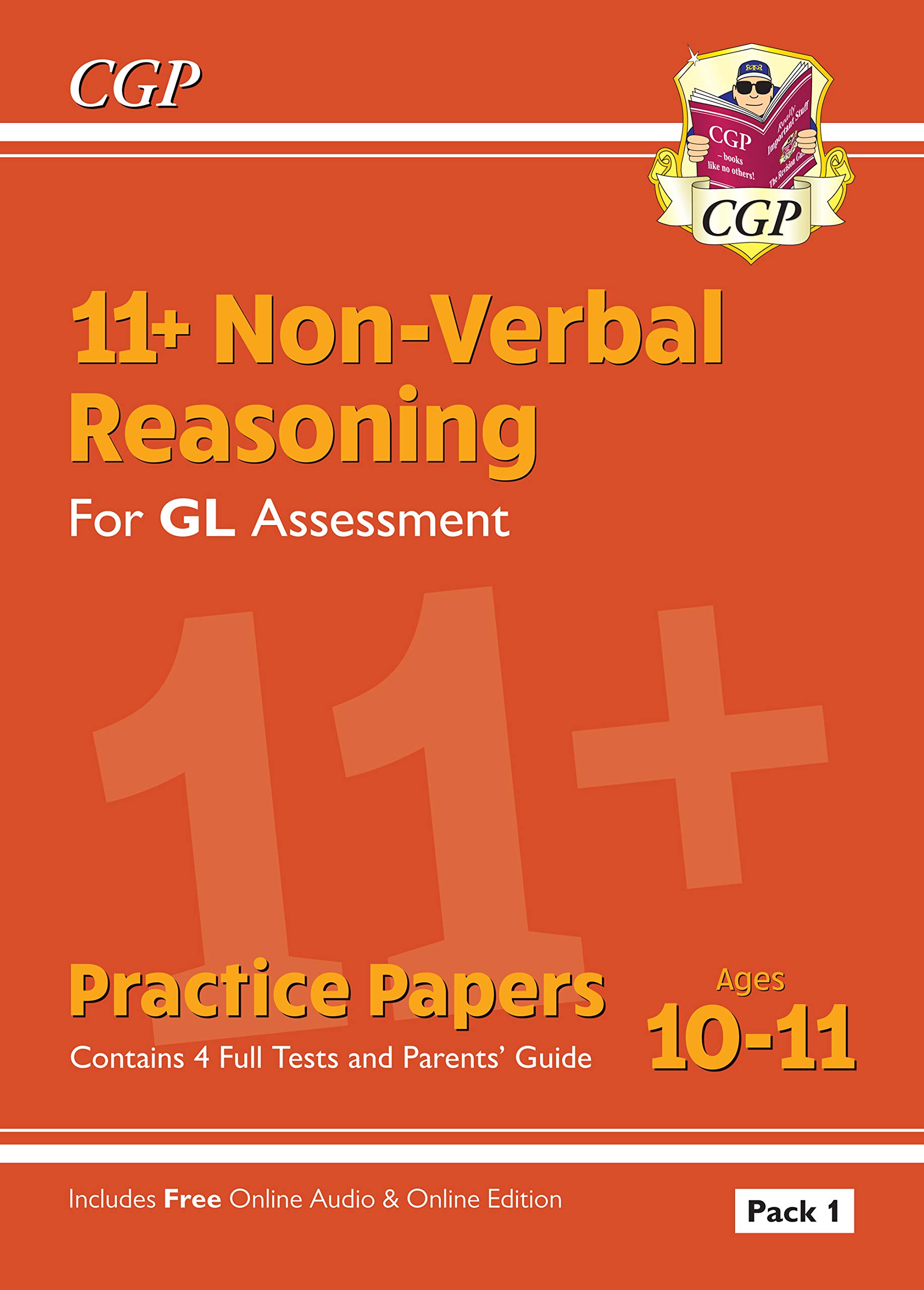 11+ GL Non-Verbal Reasoning Practice Papers: Ages 10-11 Pack 1 (inc Parents' Guide & Online Ed)