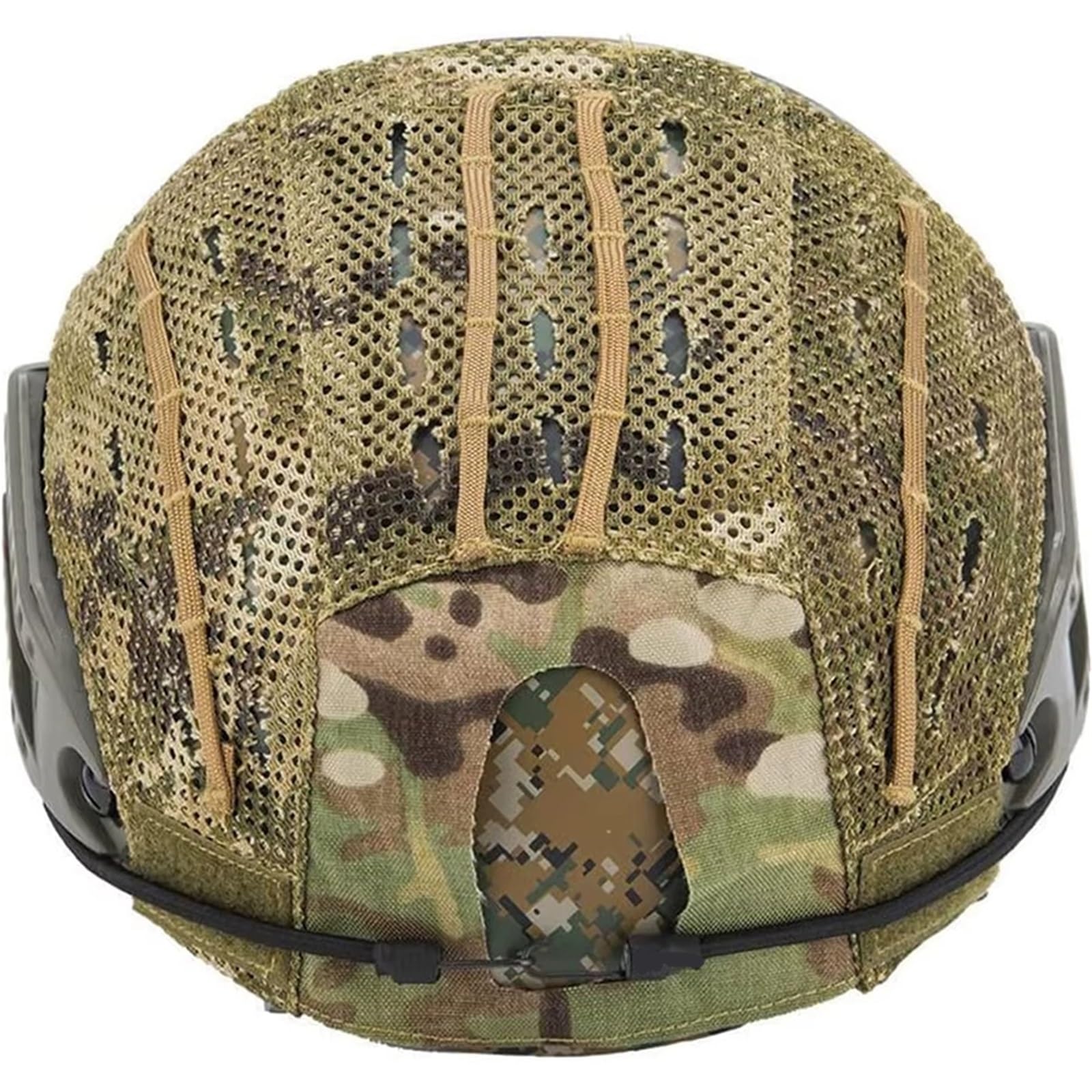 WLXW Funda Tela Casco Táctico para Cascos Combate Similares Tela Malla Especial 2 En 1 Casco Equipo Caza CS Airsoft