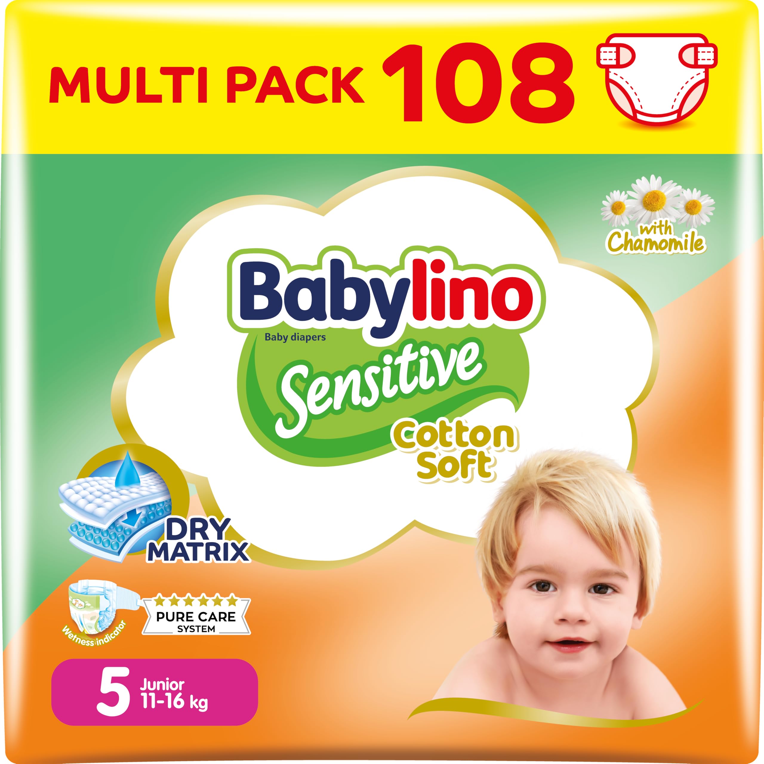 Babylino Sensitive Cotton Soft, Pañales Bebé Talla 1, Newborn (2-5 kg), 26 unidades — view 31