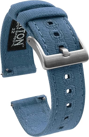 Amazon.co.jp: [BARTON WATCH BANDS] キャンバス製 クイックリリース