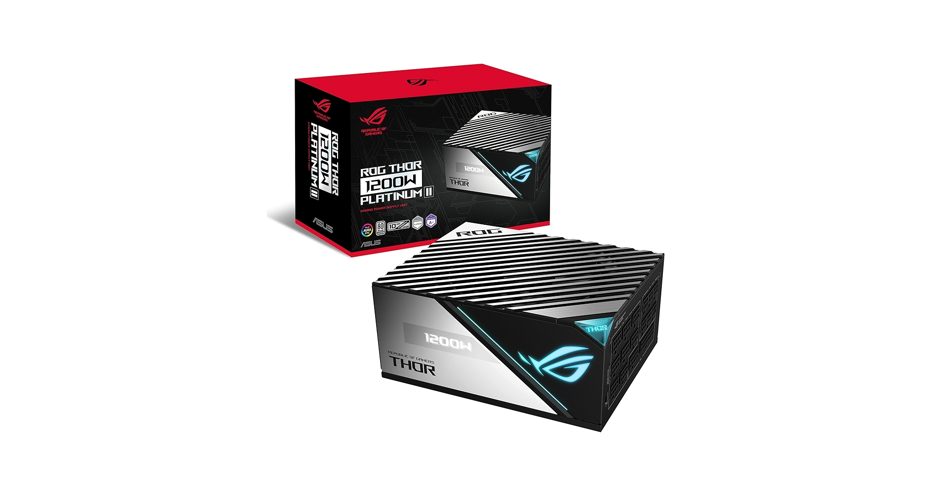 ASUS ROG THOR 1200W PLATINUM Ⅱ Amazon.com: ROG Thor 1200W Platinum II (1200 Watt, Fully
