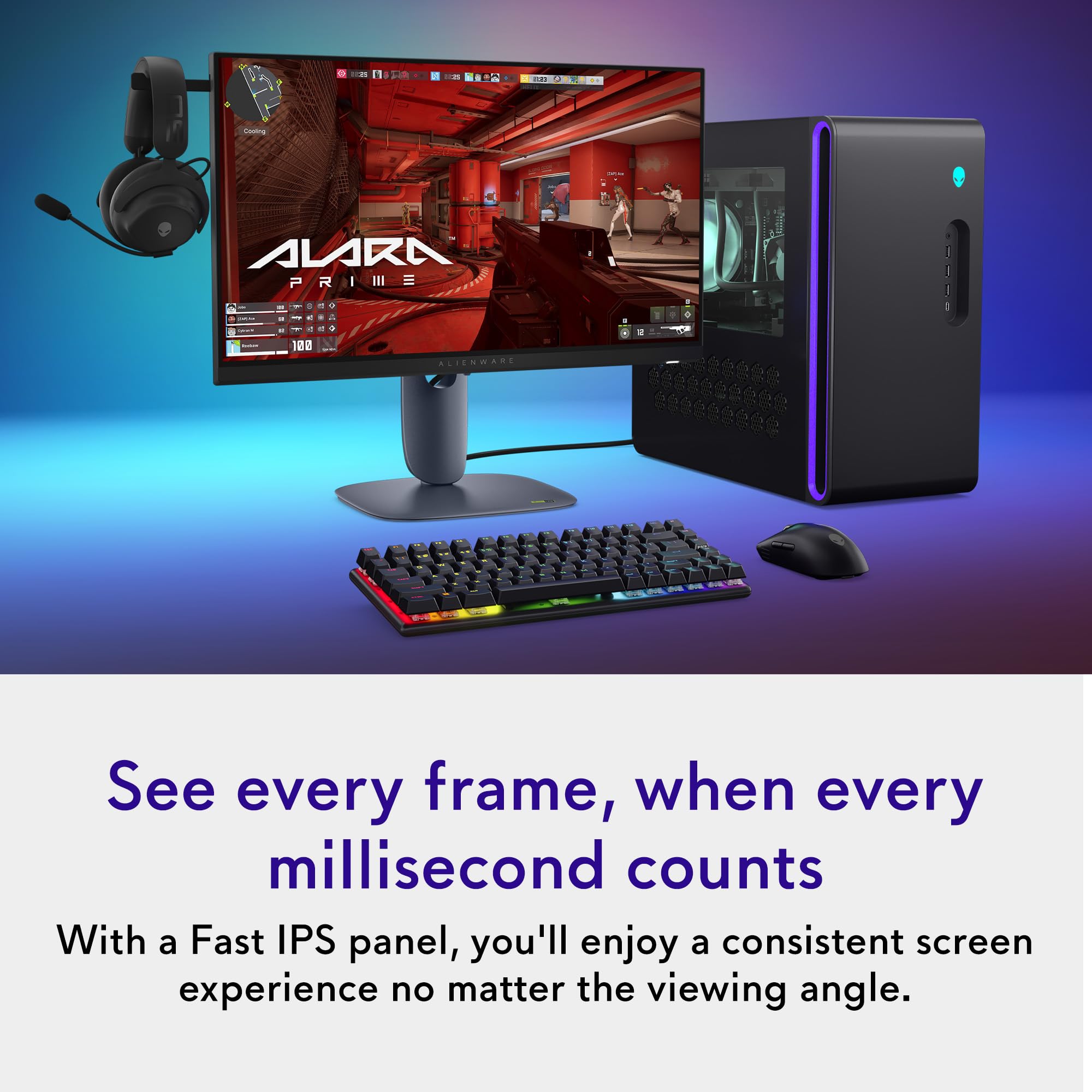 Alienware 25 Gaming Monitor - AW2525HM, Full HD (1920x1080), 320Hz