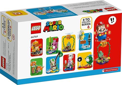 Miniatura 6 de LEGO Super Mario Character Packs  Serie 6 Bundle 66749 Juego de juguetes de construcción para niños niños y niñas a partir de 7 años