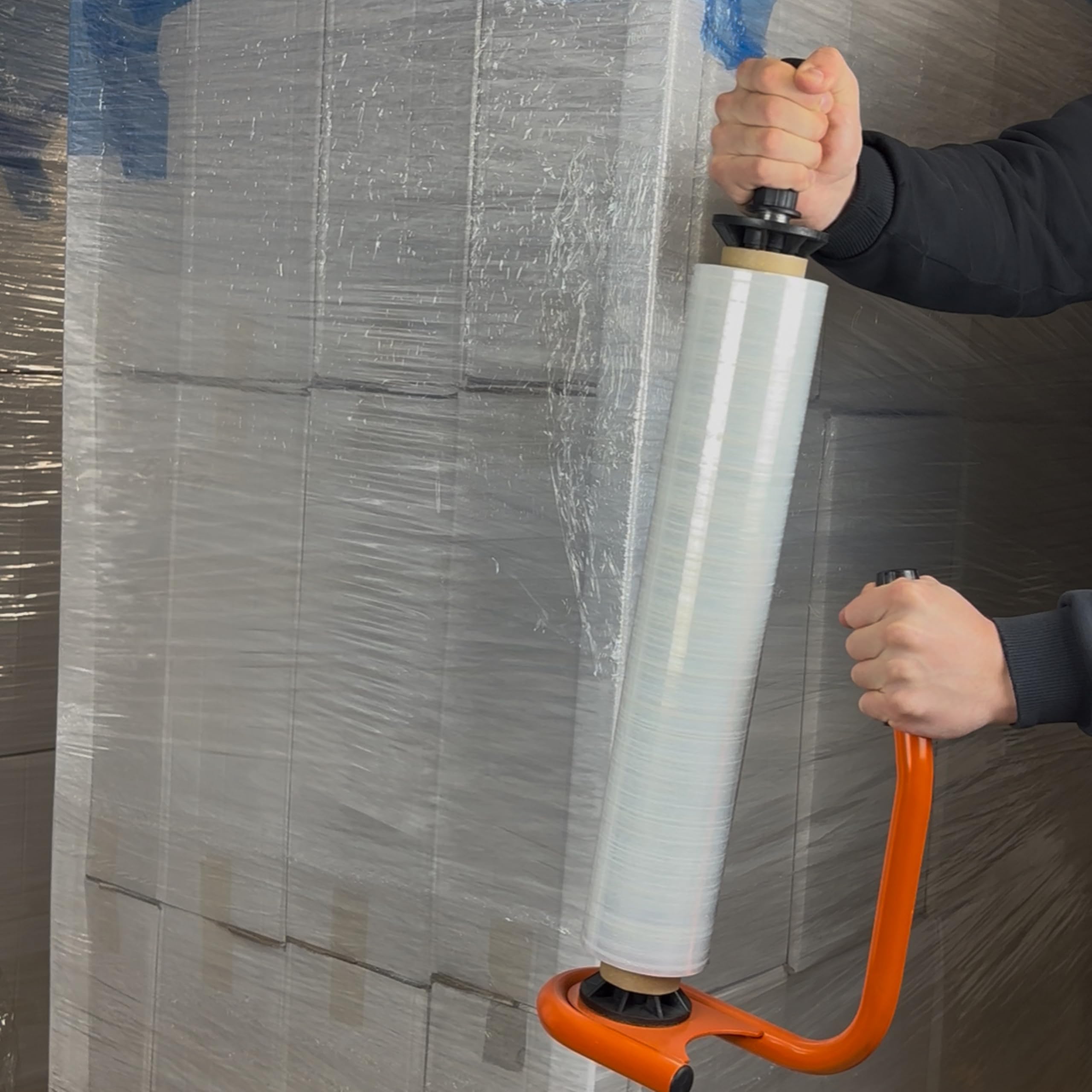 Stretchfolie 50cm 2,5 kg 23my transparent Wickelfolie Palettenfolie