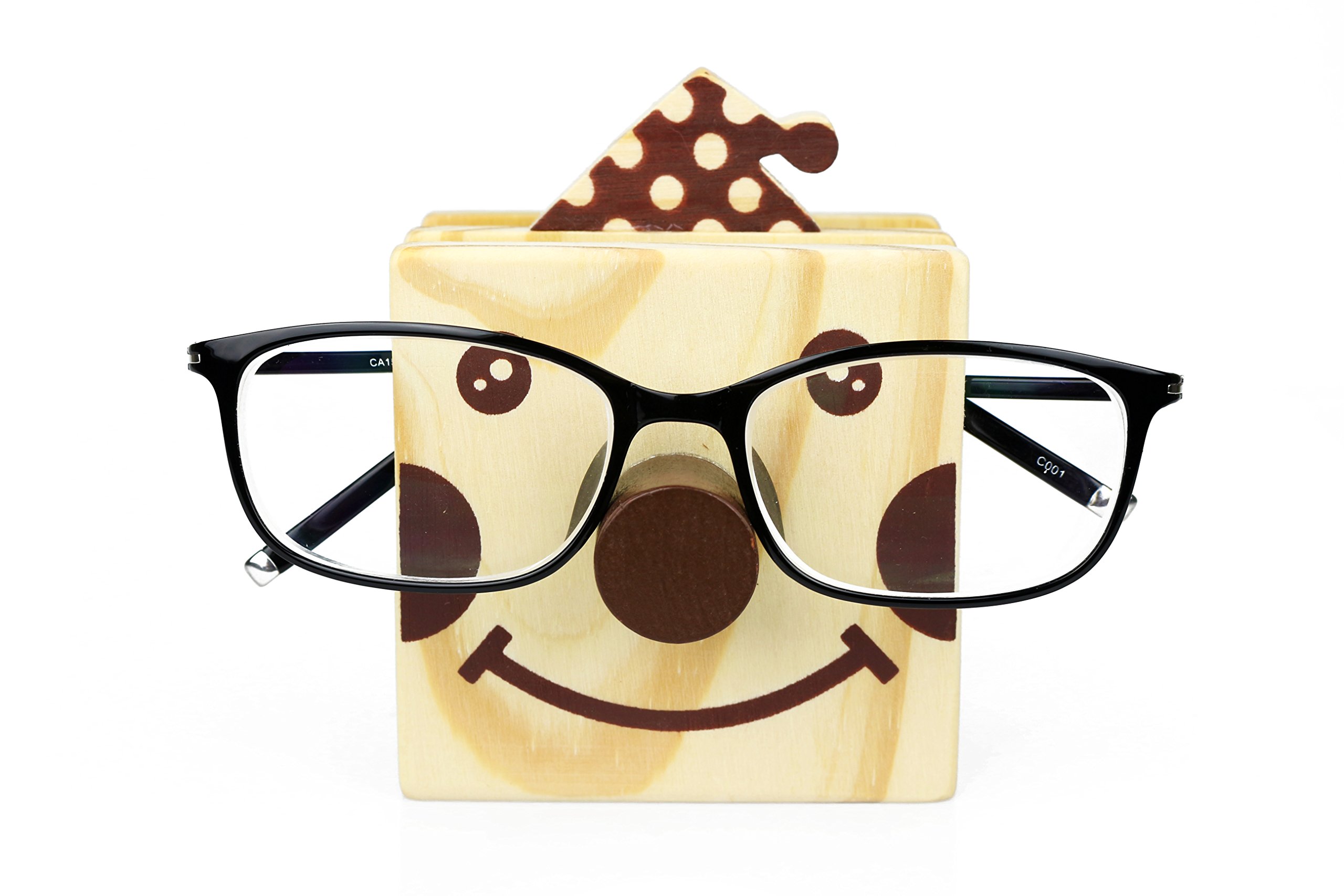 (Clown) - Excelity Creative Pencil & Eyeglass & Phone Rack Holder (Clown)