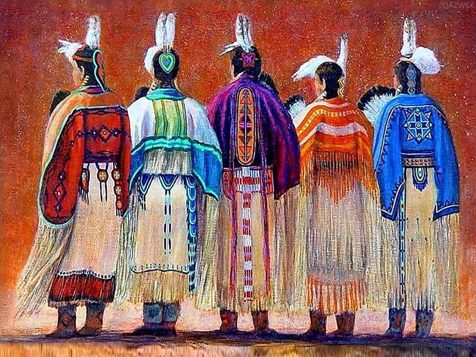 QAZWSX Diamond Painting Native American Indian Chief Colorful Feather Kit for Adults Full Drill Diamond Art Painting by Number Kits Gem Art Wall Home