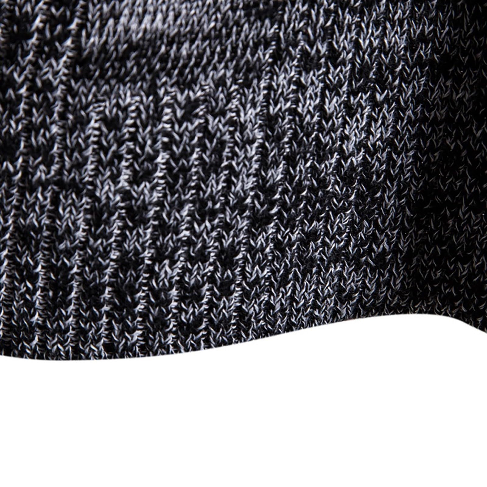 Generisch Cardigan da uomo, leggero e lavorato a maglia, da uomo, lungo, moderno, per il tempo libero, comodo, per attività all'aperto, caldo, elegante, da lavoro, trench