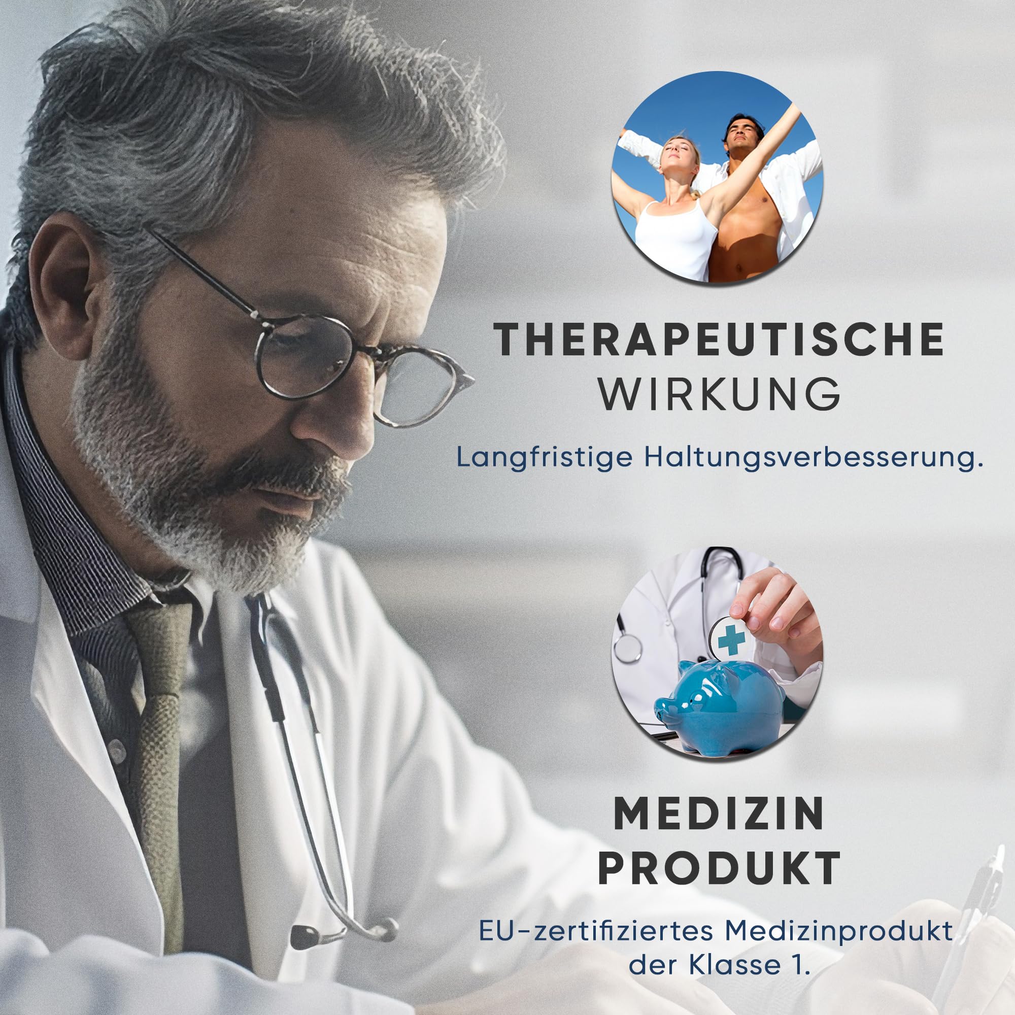 aHeal Rückenstützgürtel & Rücken Geradehalter Herren und Damen - Haltungskorrektur Rücken, Schultergurt Haltungskorrektur, Rückenstütze, Gerader Rücken, Linderung von Rückenschmerzen - Größe 1 Haut