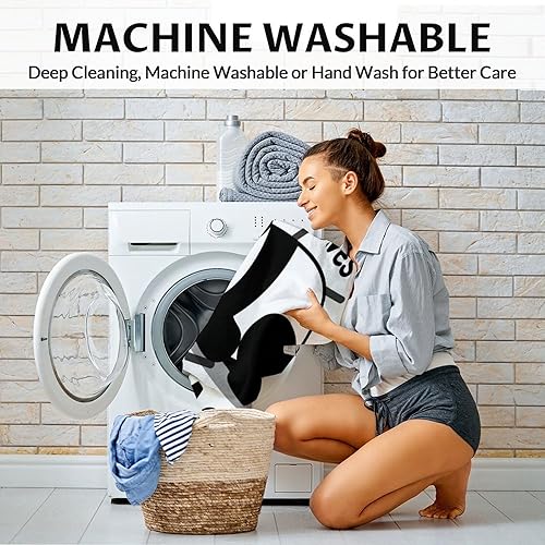 Miniatura 71 de Manta de panda personalizada con nombre, 30 x 40 pulgadas, bonita manta para niños, mantas de felpa suave colorida para sofá, oficina