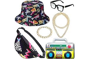 Hip Hop Costumes for Men Women Rapper DJ Costume Halloween Cosplay