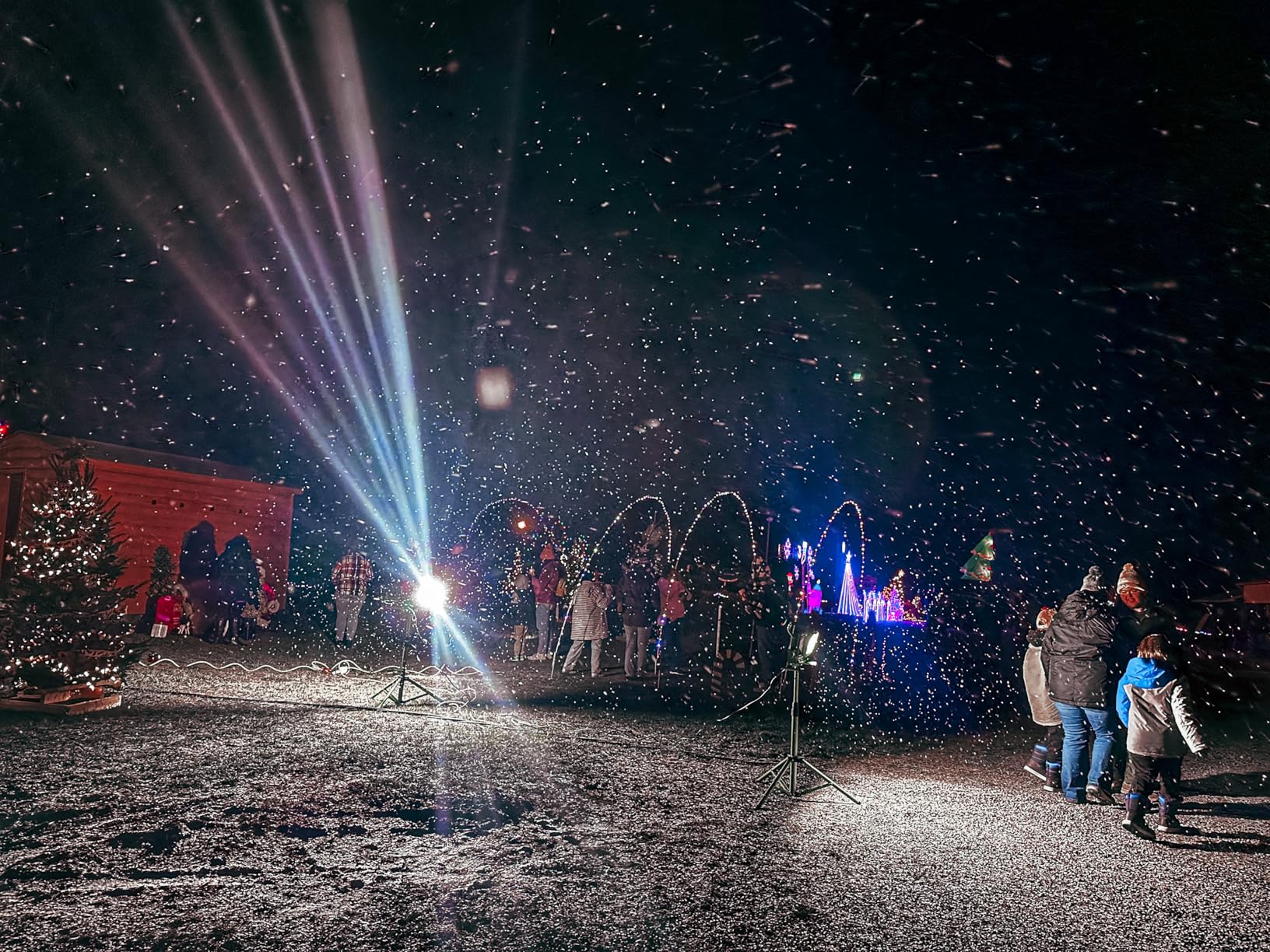 CCCEI 6-Outlet power strip mounted on workshop wall