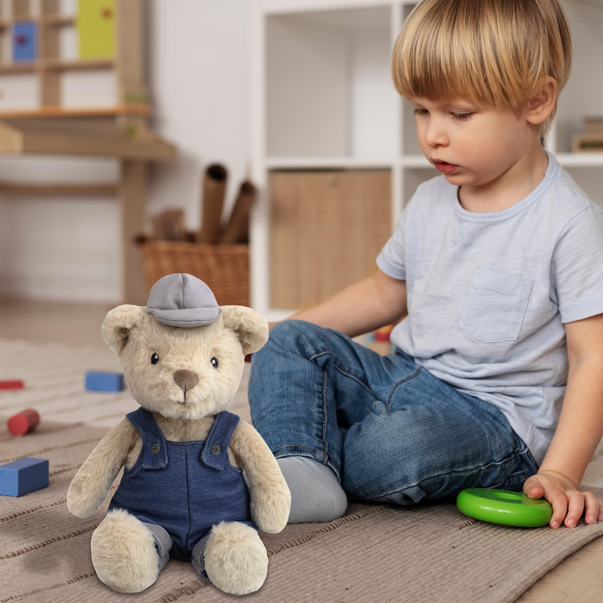 Amazon.co.jp: MON AMI Eddie The Bear ぬいぐるみ – 11インチ