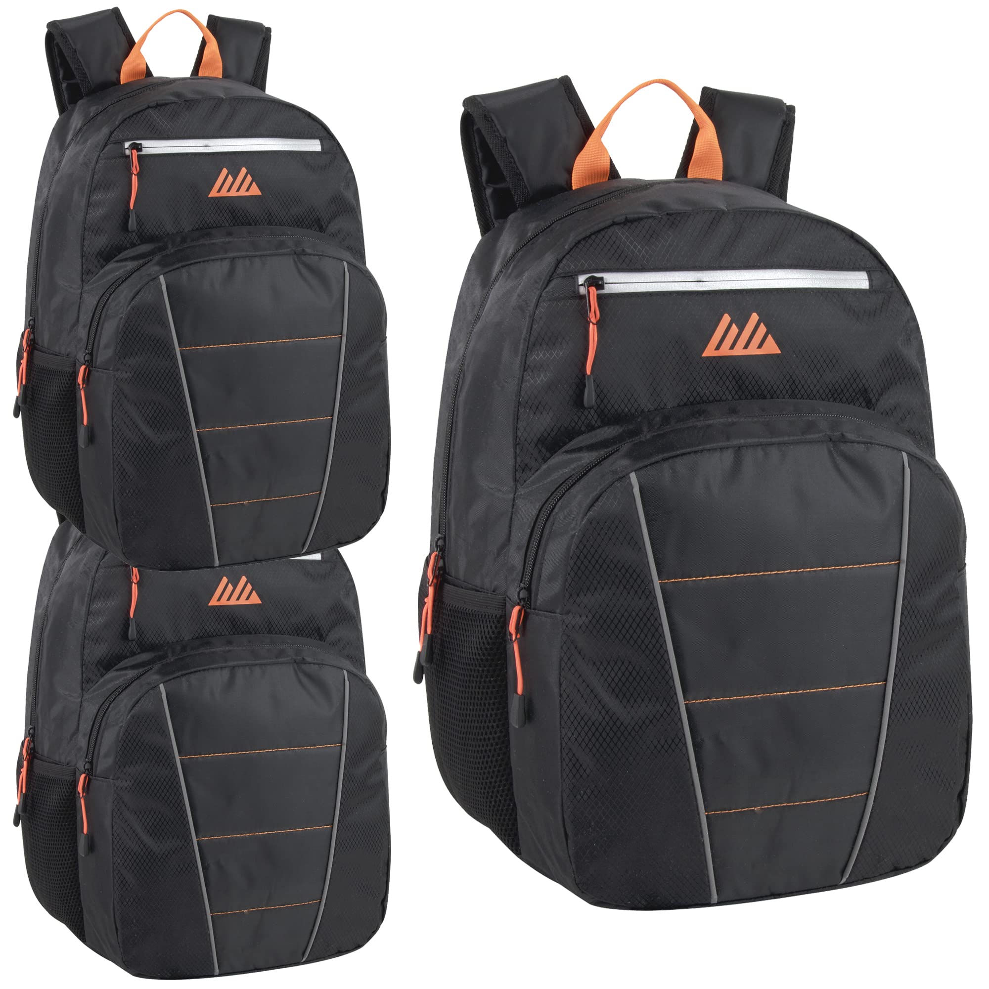 Summit Ridge24 Pack Wholesale Multipocket Laptop Backpacks Bulk for Adults Homeless