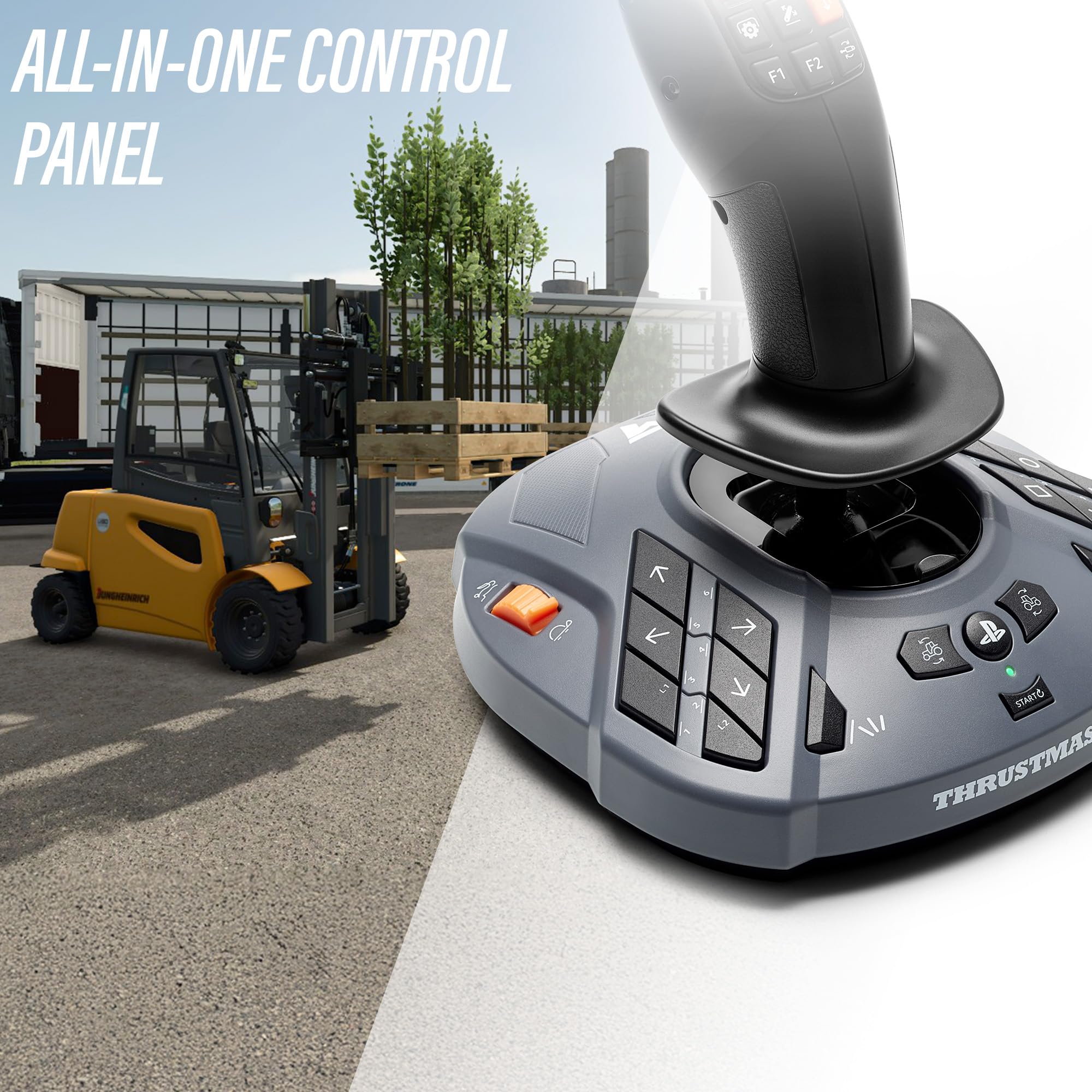 Thrustmaster SimTask FarmStick Multifunktionaler Joystick für Landwirtschaftssimulation PS5 PC