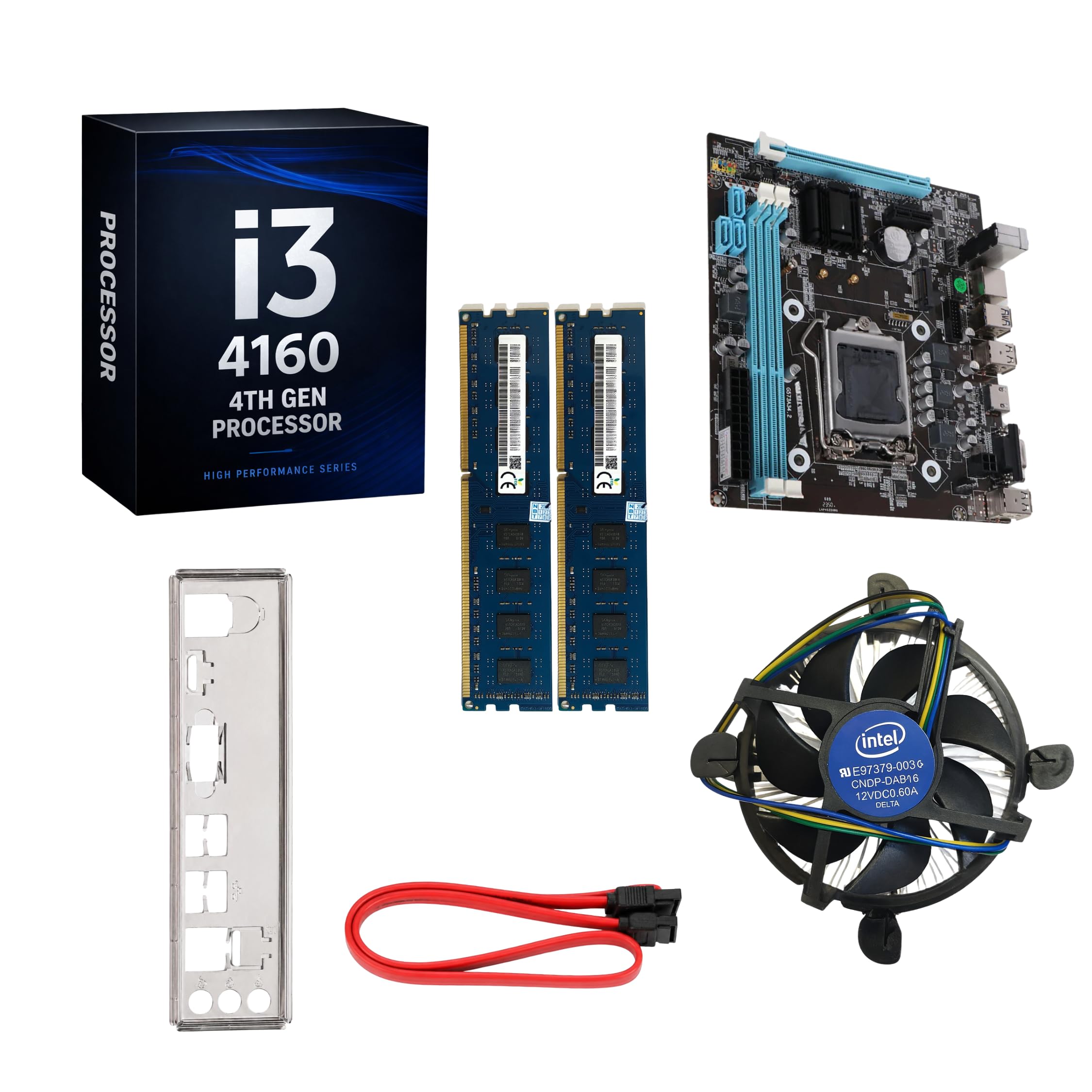 Core i3-4160 [ 4th Gen ] with 3.6 GHZ Combo Kit with H81 Motherboard + 16GB DDR3 1600MHz RAM + CPU Fan | Pre-Assembled & Pre-Tested | 1 Years Warranty | Home & Office PC Upgrade (16GB)-picture-31