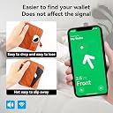 GOCII For Air Tag Wallet Holder 2 Pack,Ultra Thin Card Case For Apple Air Tag,Air Tag Card Holder For Purse, Handbag, Backpack Wallet, Clutch Bag, Black gallery image