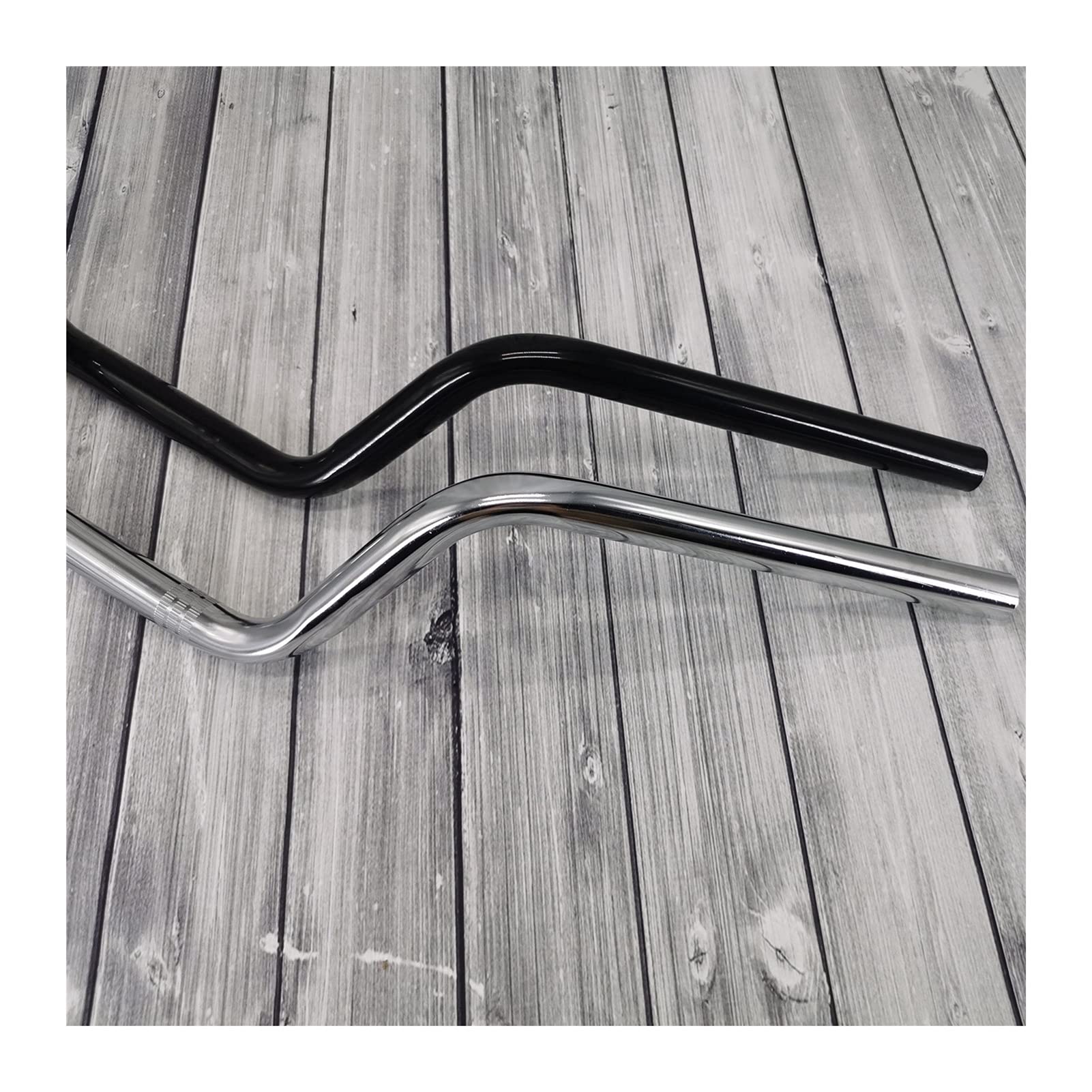 Motorrad Lenker,Motorcycle Handlebar Retro Motorrad-Lenker 22mm 7/8 Klassisches Motorrad-Lenkrad für Royal Enfield Bobber Chopper Cruiser Scooter Griff Bar